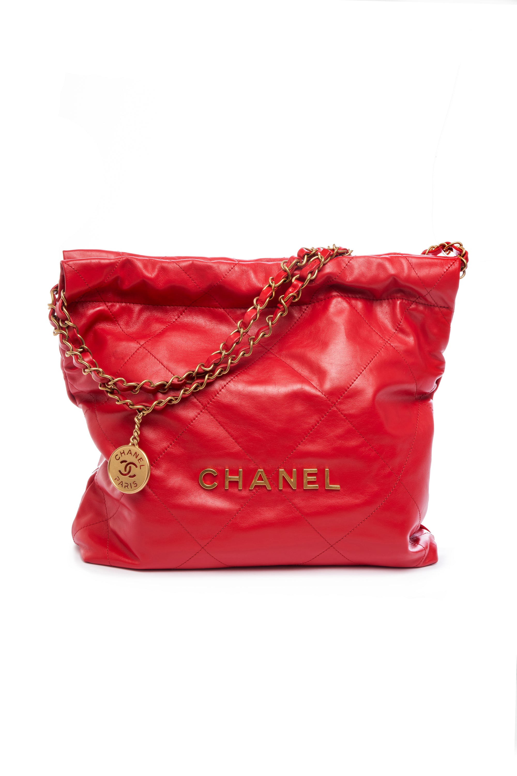 Chanel Candy Red 22 Bag