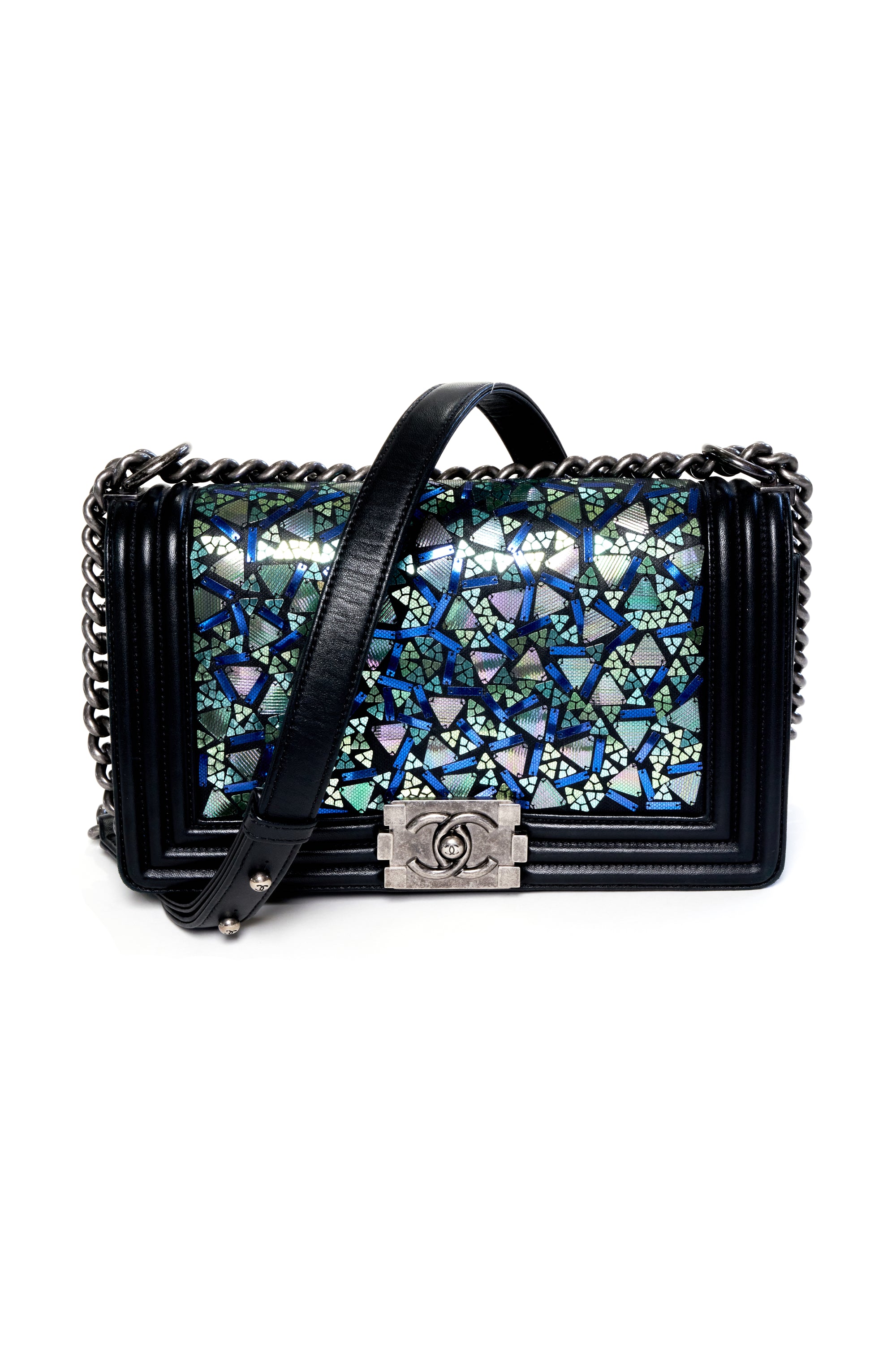 Chanel mermaid boy bag clearance