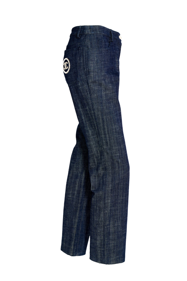 CHANEL ジーンズ‼️ CHANEL - シャネル CHANEL ジーンズの通販 by KOMEHYO ONLINE ラクマ店