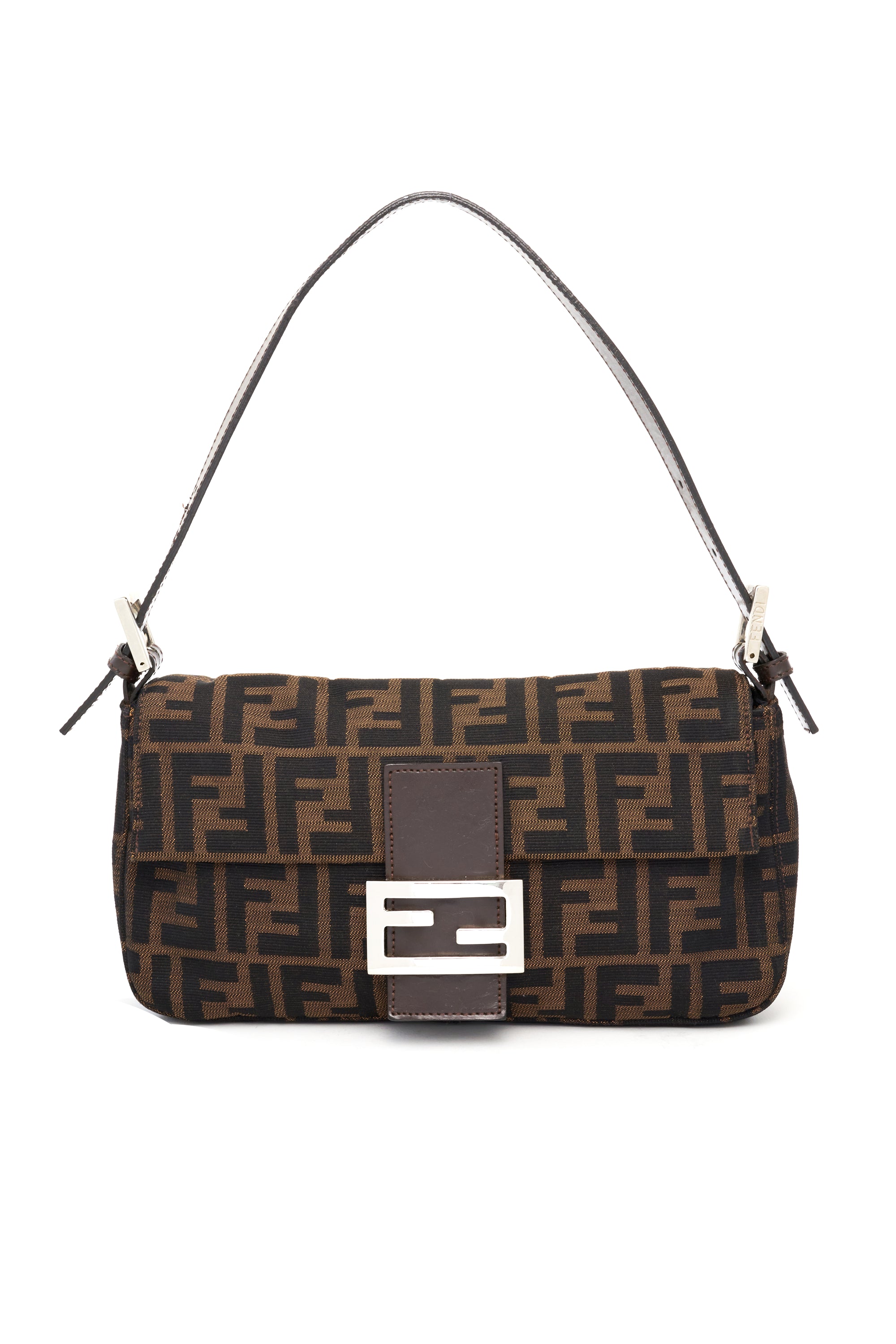 Fendi Classic Brown Zucca Baguette Y2K