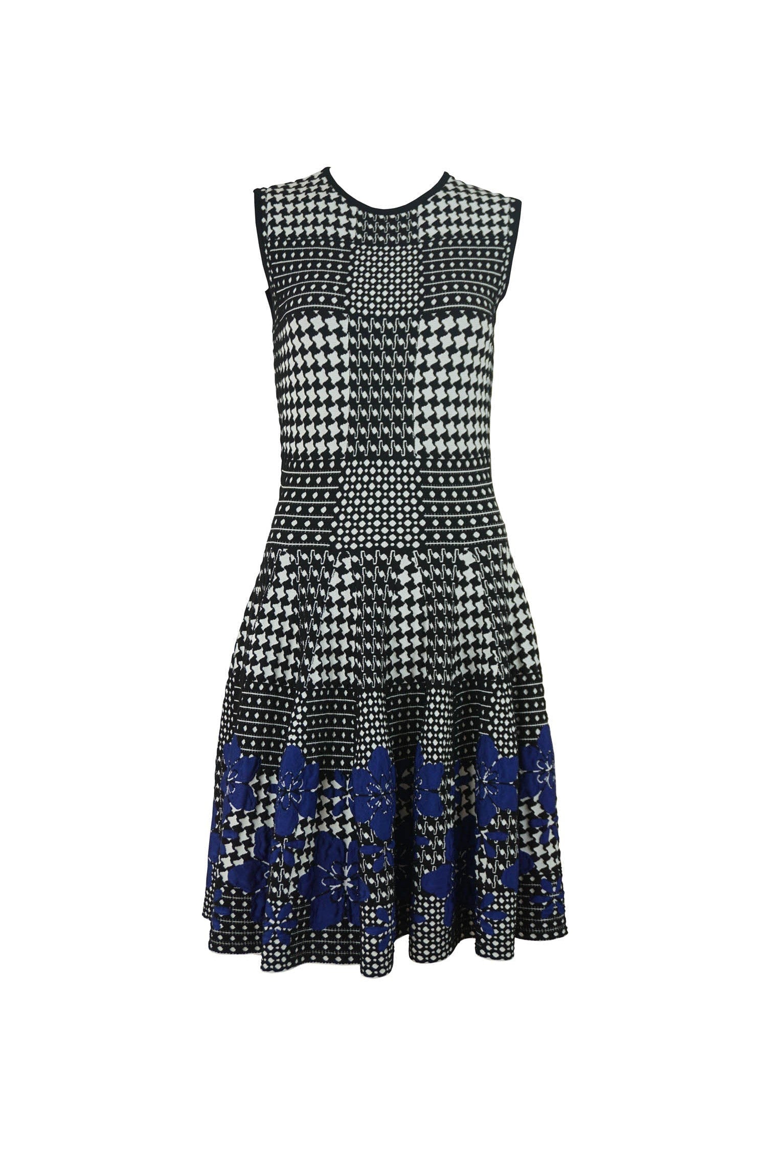 Alexander mcqueen houndstooth dress best sale