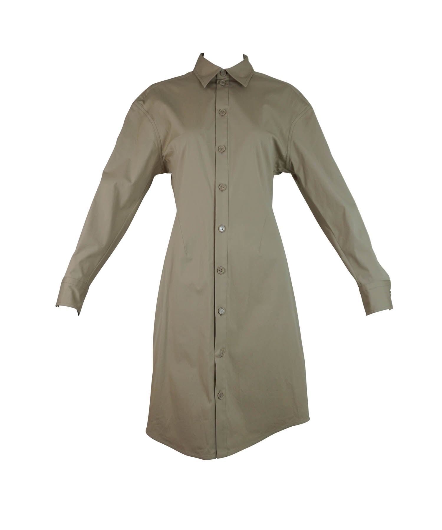 Cotton Shirt Dress