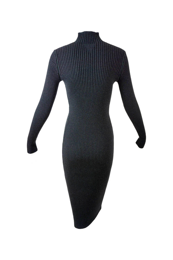 BOTTEGA VENETA ノースリーブワンピース　13-14aw bottega-veneta-rib-knit-dress-