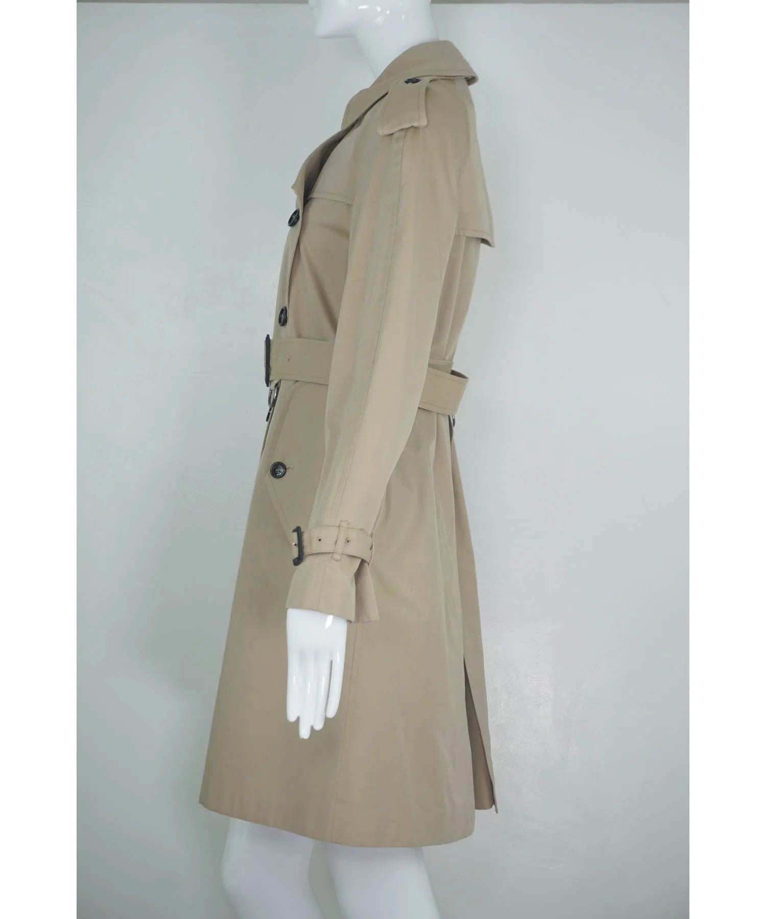 Burberry London Classic Belted Trench Coat Size 6