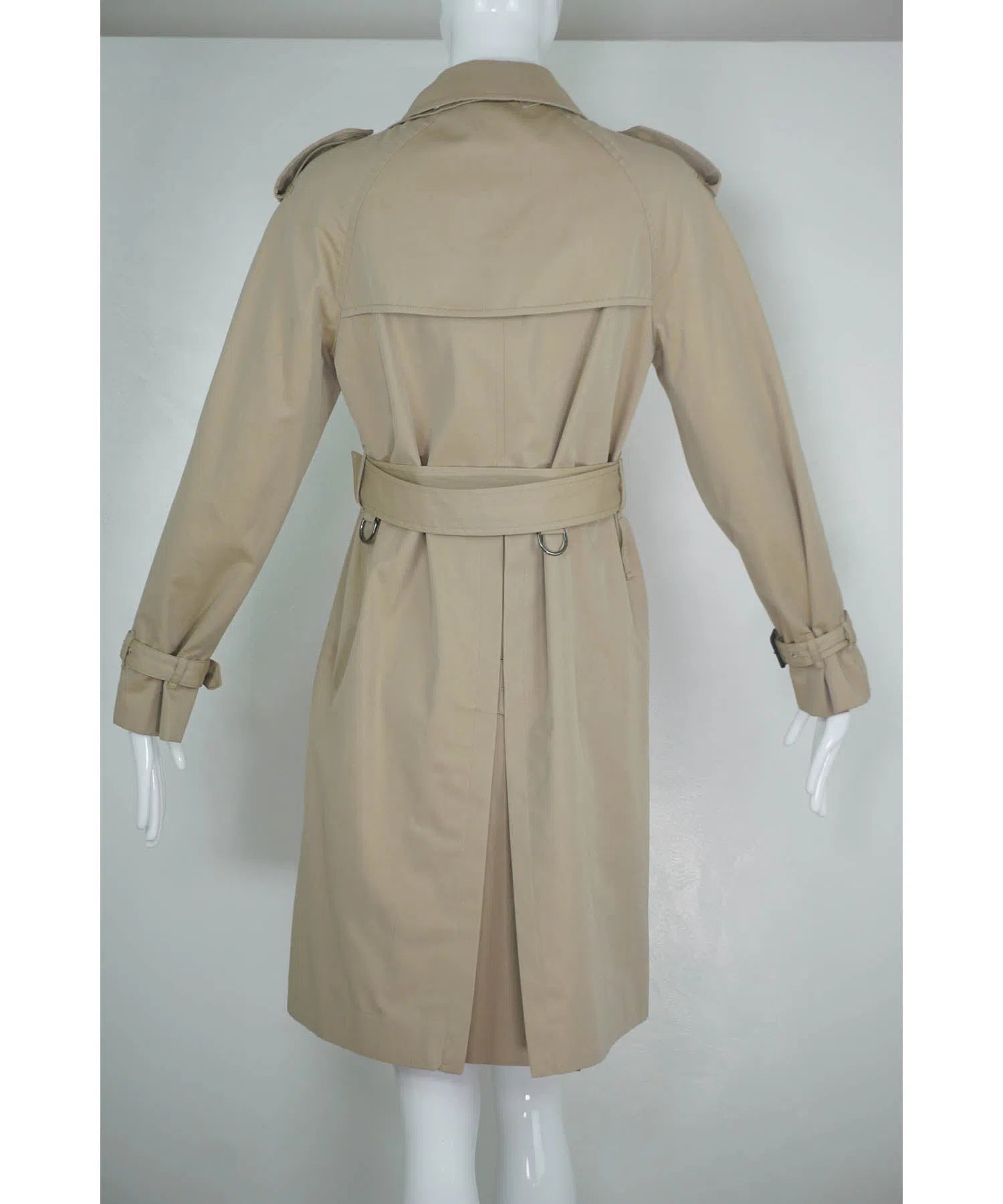 Burberry London Classic Belted Trench Coat Size 6