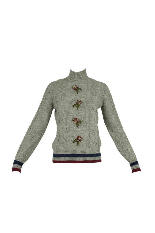 トップス CHANEL WOOL KNIT SWEATER - S INTO · INTO