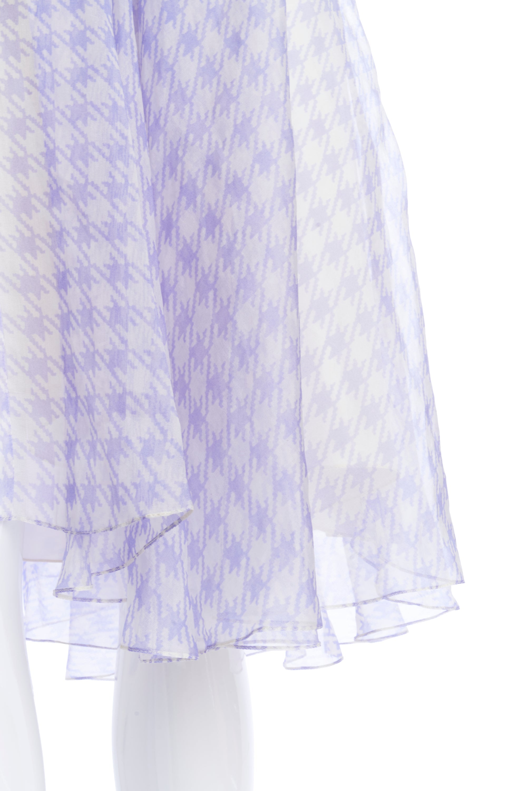 Christian Dior John Galliano Lavender Dress Y2K Size 40