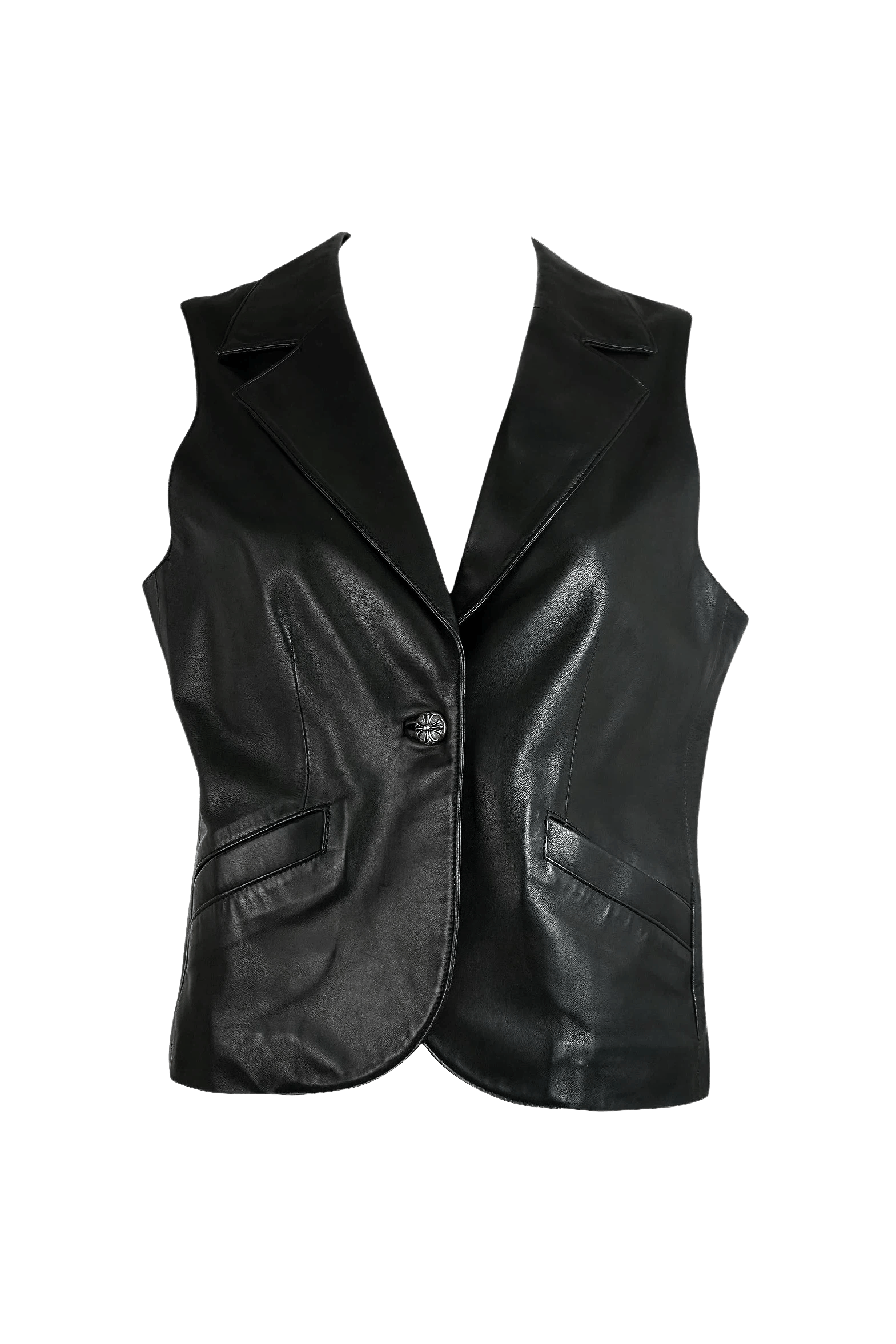 leather vest archive CHROME HEARTS leather vest archive CHROME HEARTS