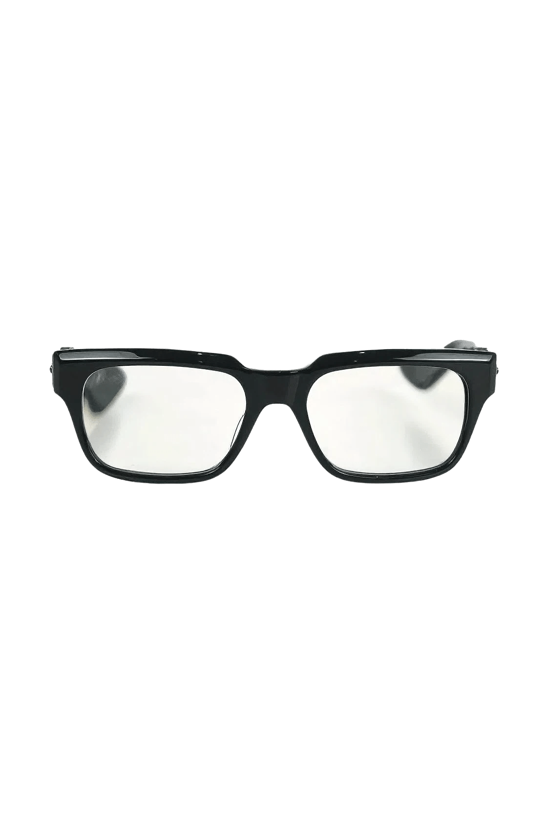 Chrome Hearts "Vagillionaire" i Black Glasses Silver Hardware - Foxy Couture Carmel