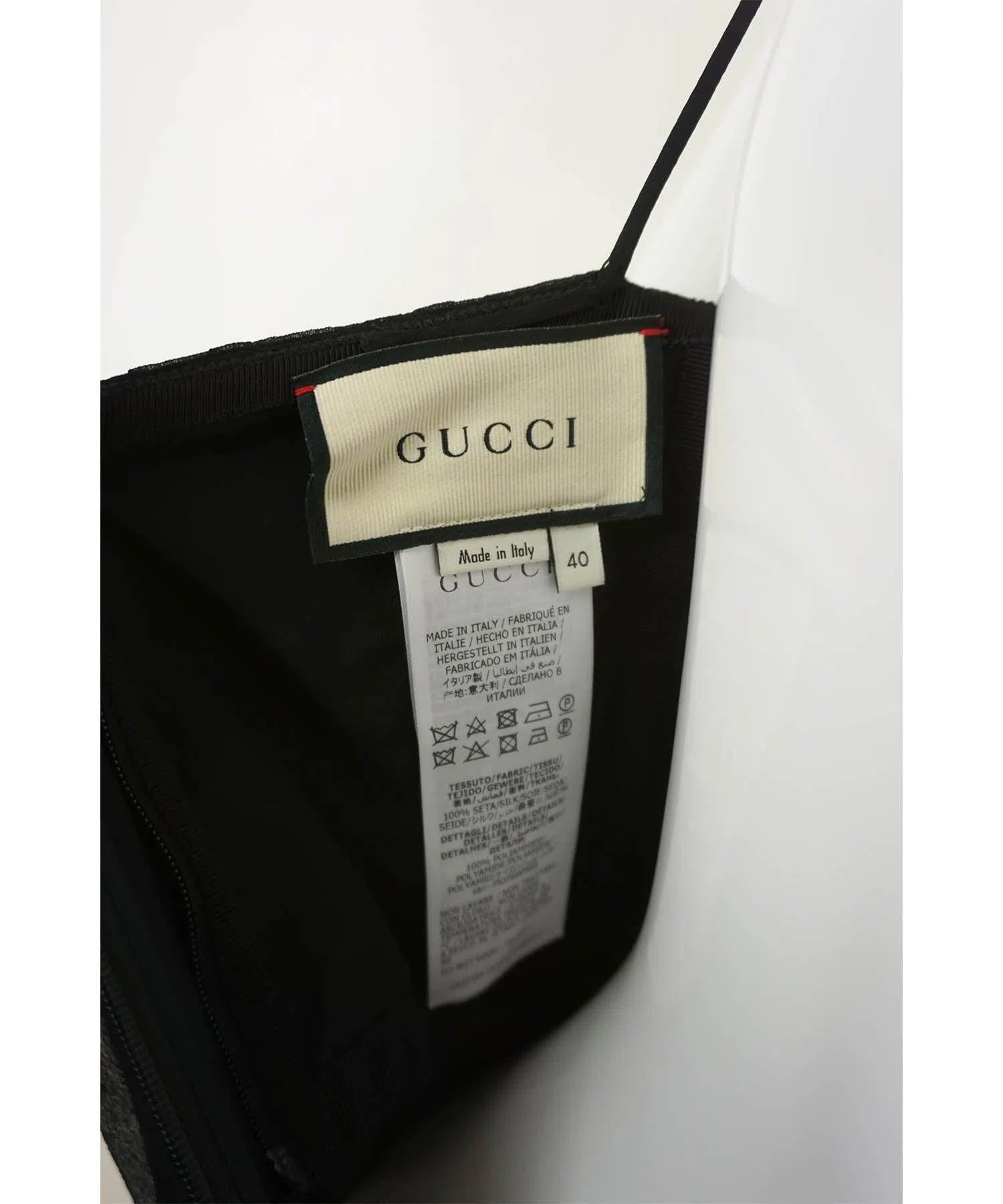 Gucci Runway Chiffon Pleated Gown 2020