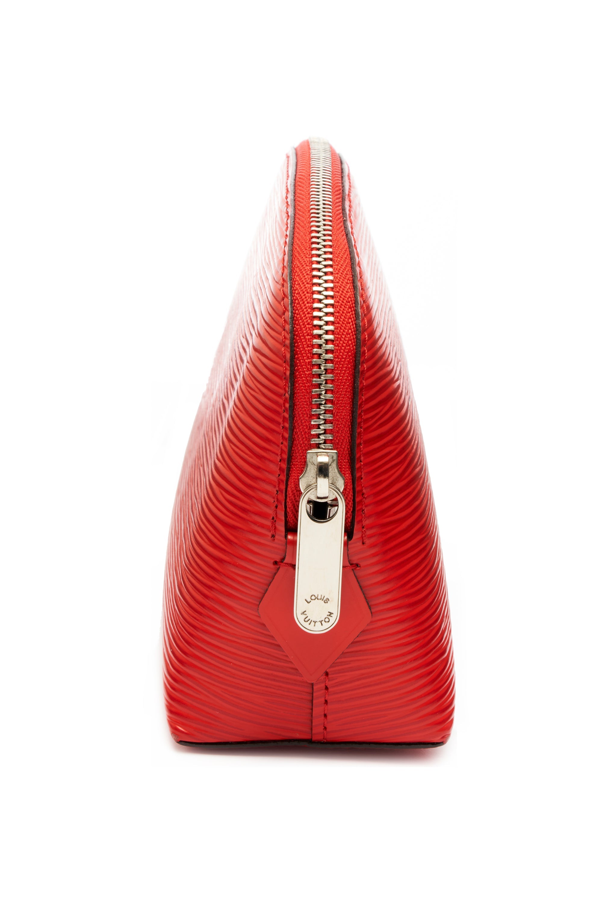 Louis Vuitton Coquelicot Red Epi Leather Cosmetics Pochette