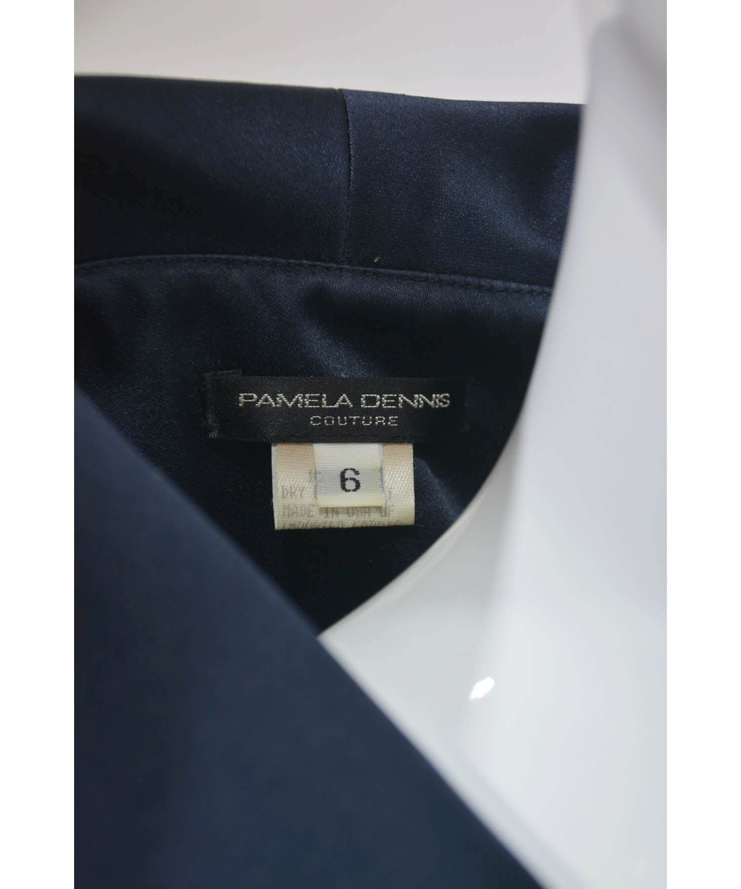 Pamela Dennis Couture Slipper Satin Jacket and Ball Skirt Size 6/4