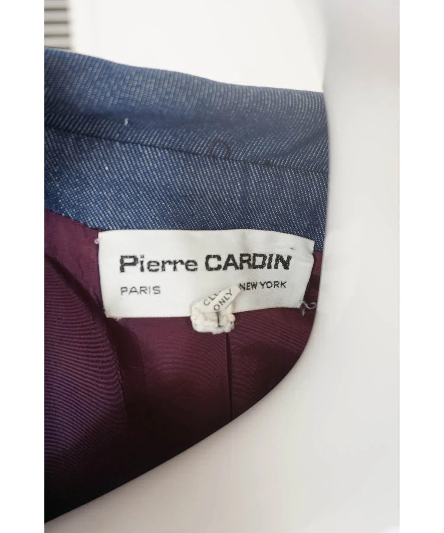 Pierre Cardin Denim Coat and Mini Skirt MOD 1960's