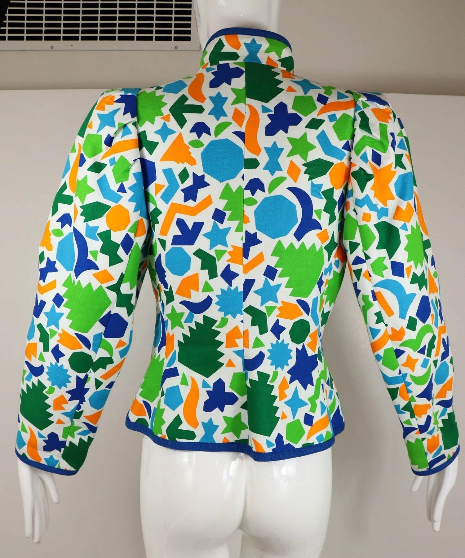 Yves Saint Laurent Rive Gauche Vintage Geometric Jacket