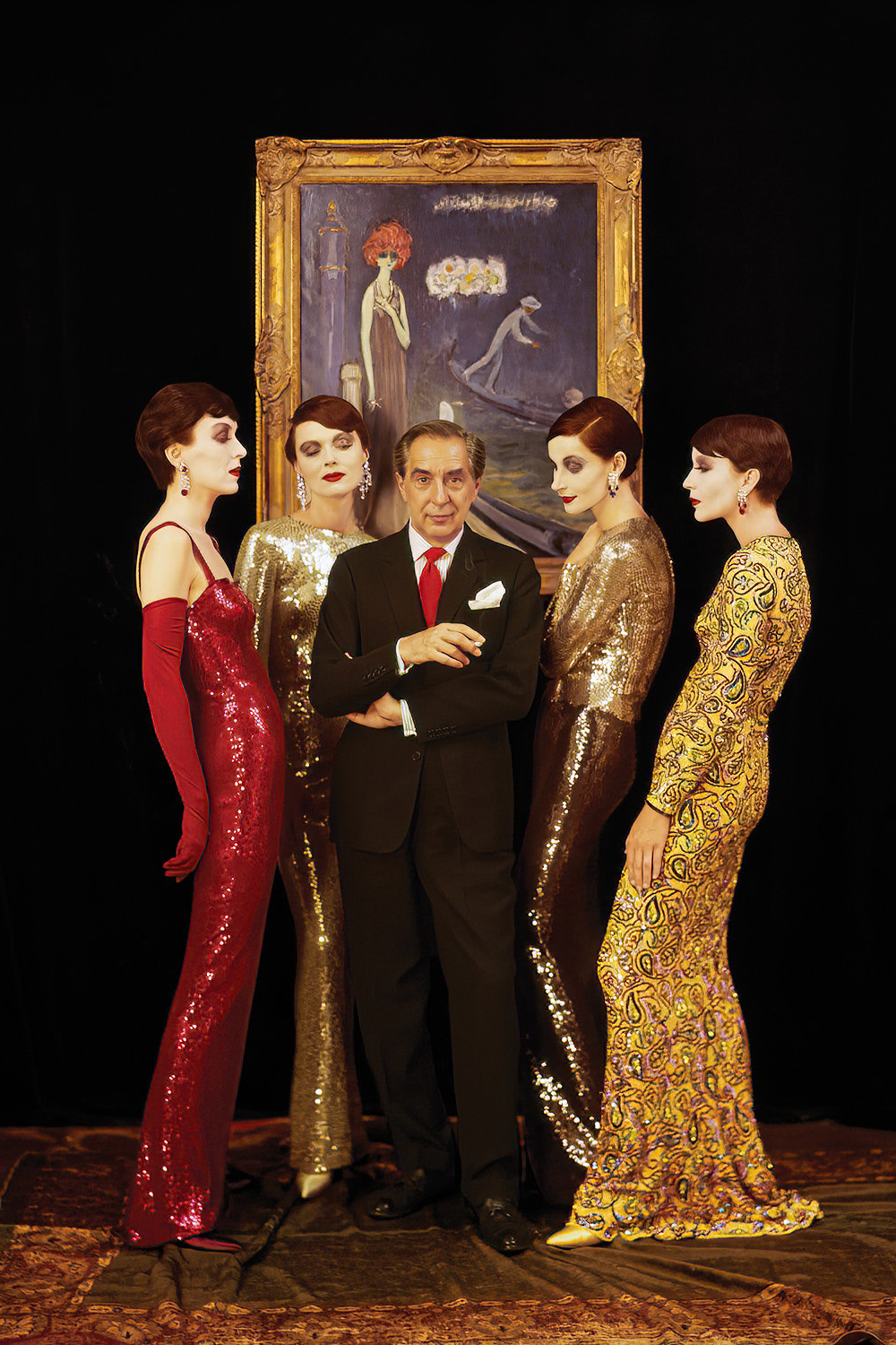 Norman Norell Iconic Vintage 1963 Mermaid Gown Foxy Couture Carmel