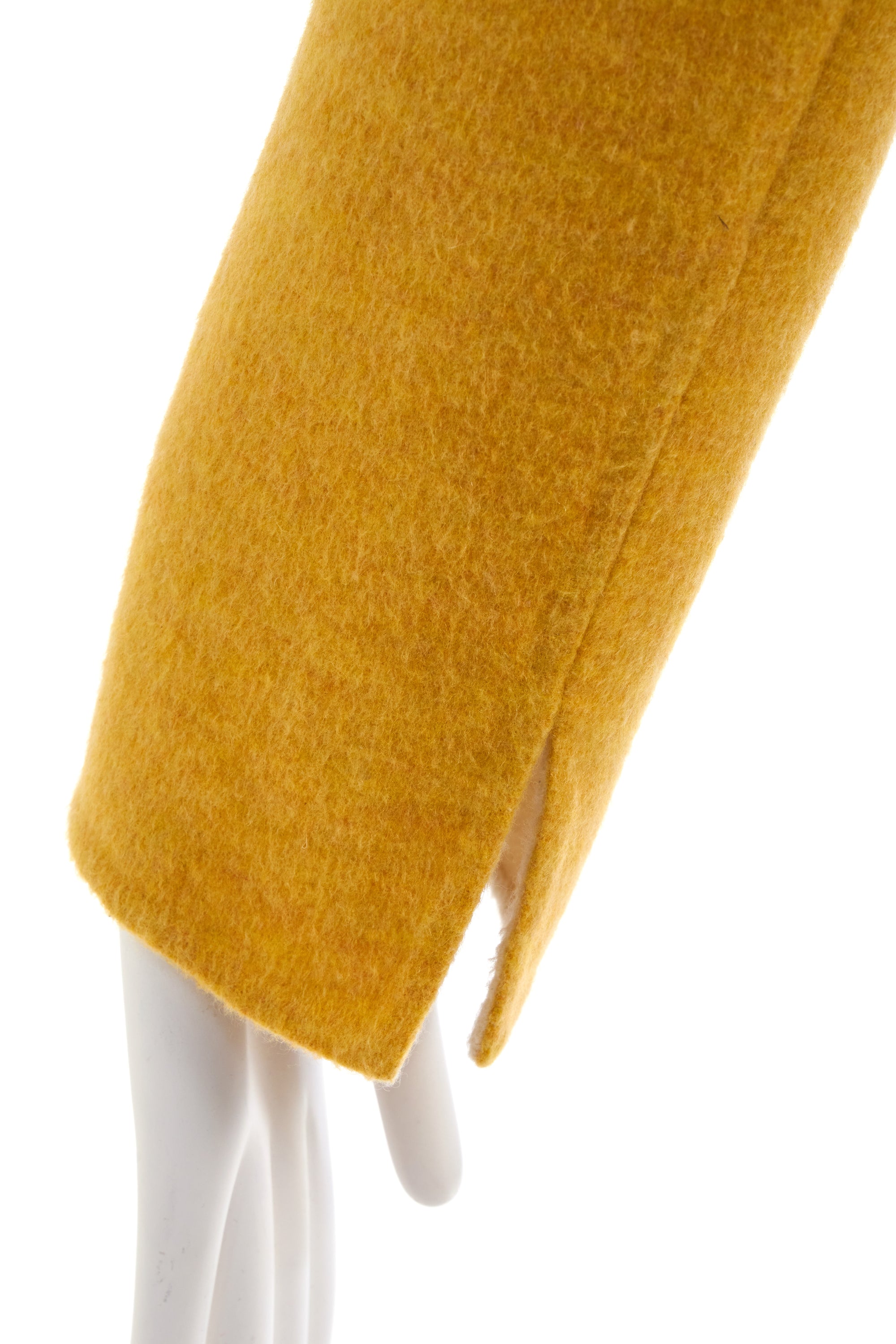 Akris Yellow Saffron Cashmere Jacket Size 4