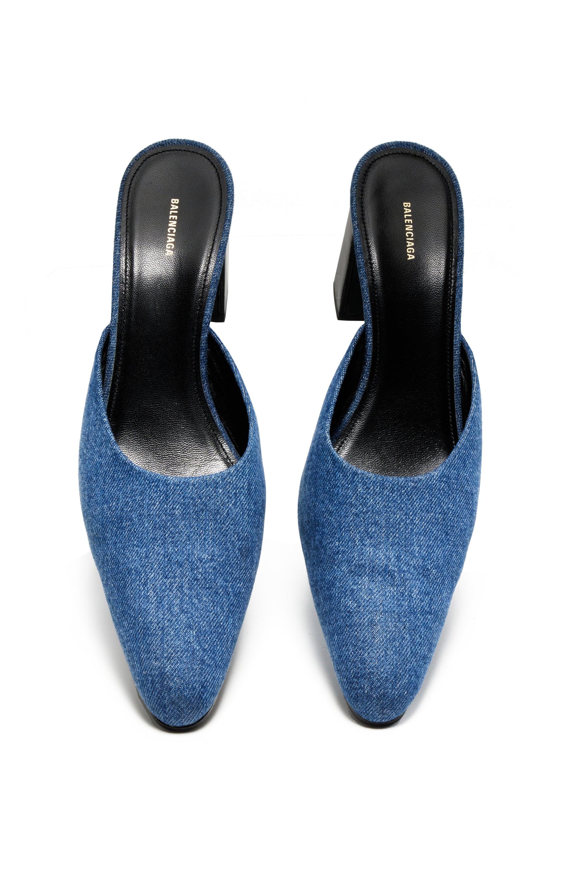 Balenciaga Denim Mules Size 39.5