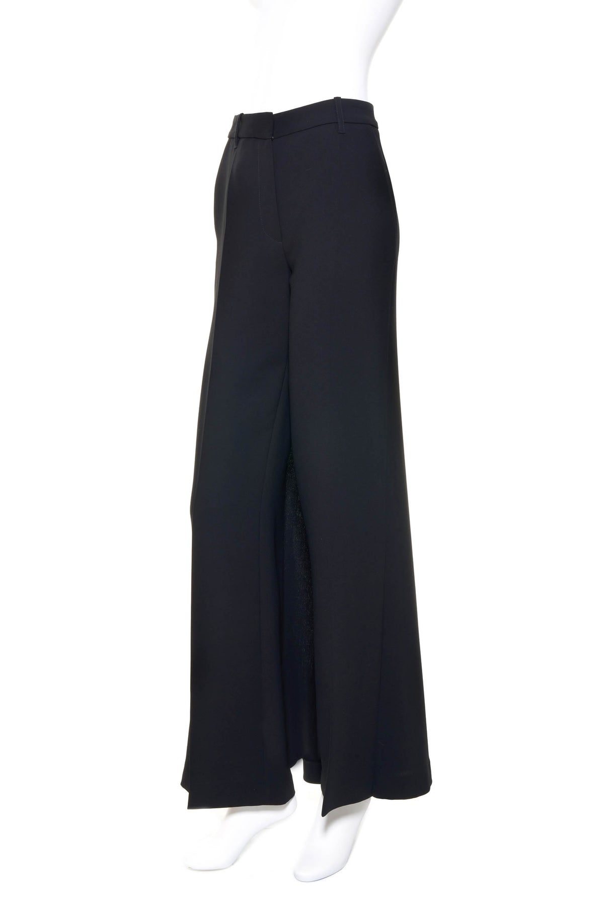 Barbara Bui Black Pants Front with Maxi Skirt Back Size 36