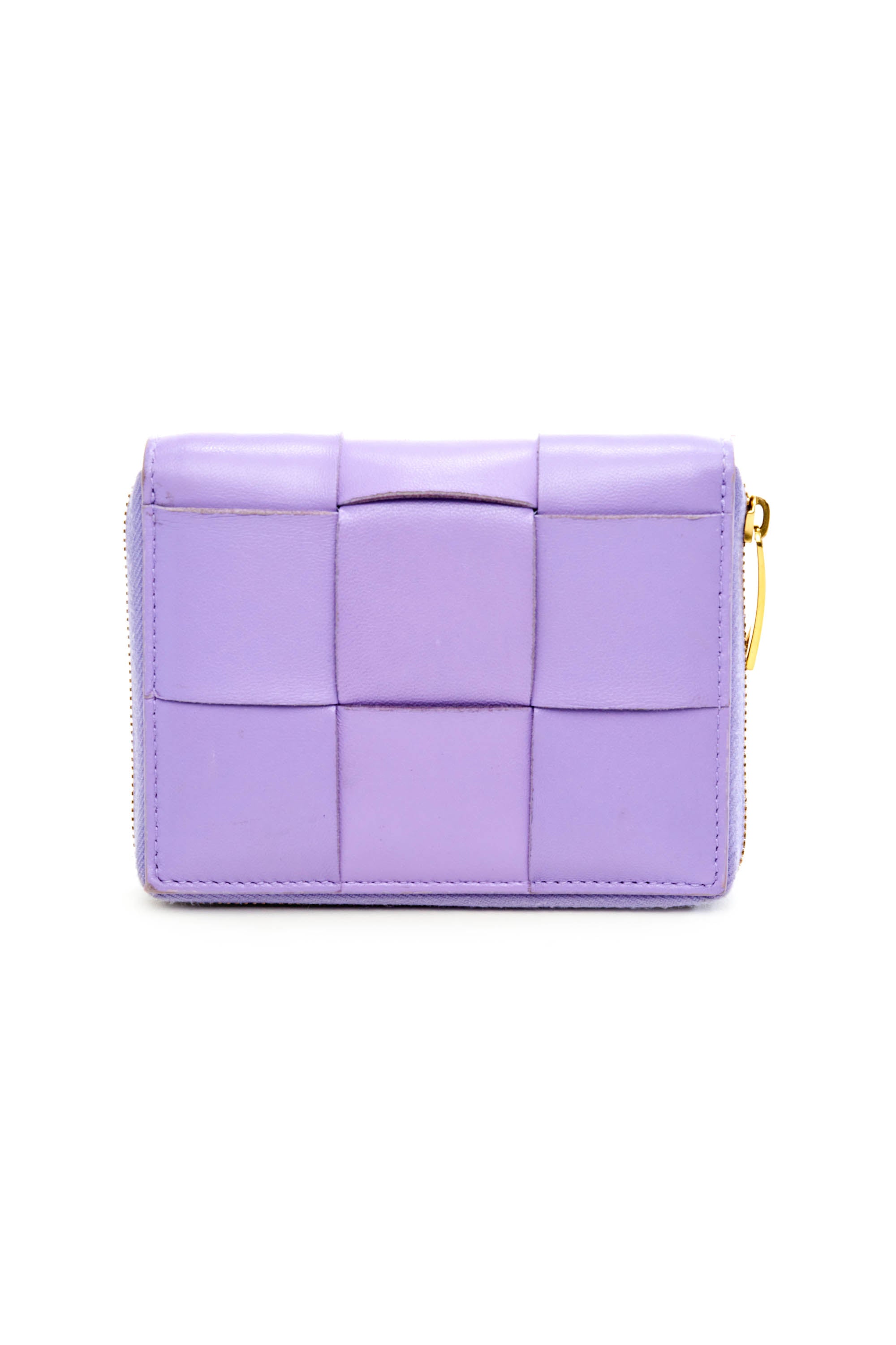 Bottega Veneta Lavender Zip Wallet