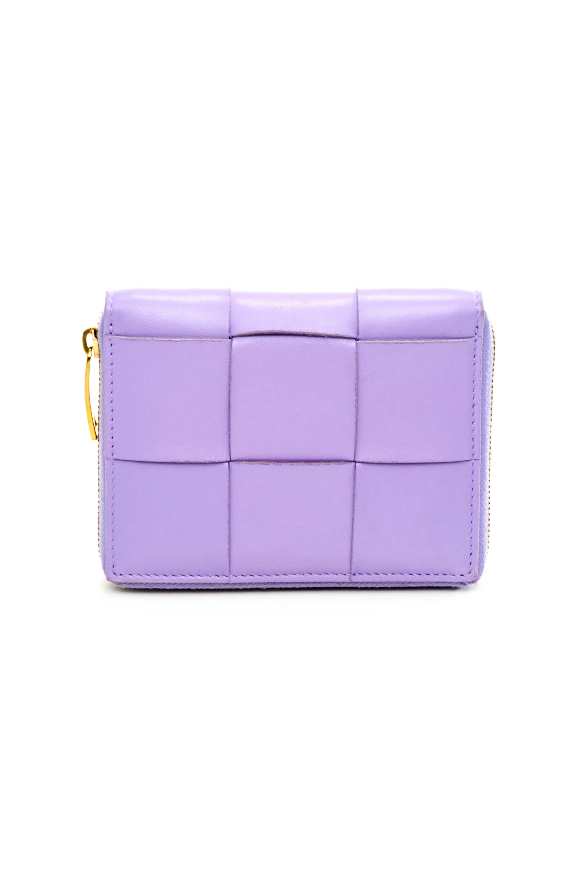 Bottega Veneta Lavender Zip Wallet