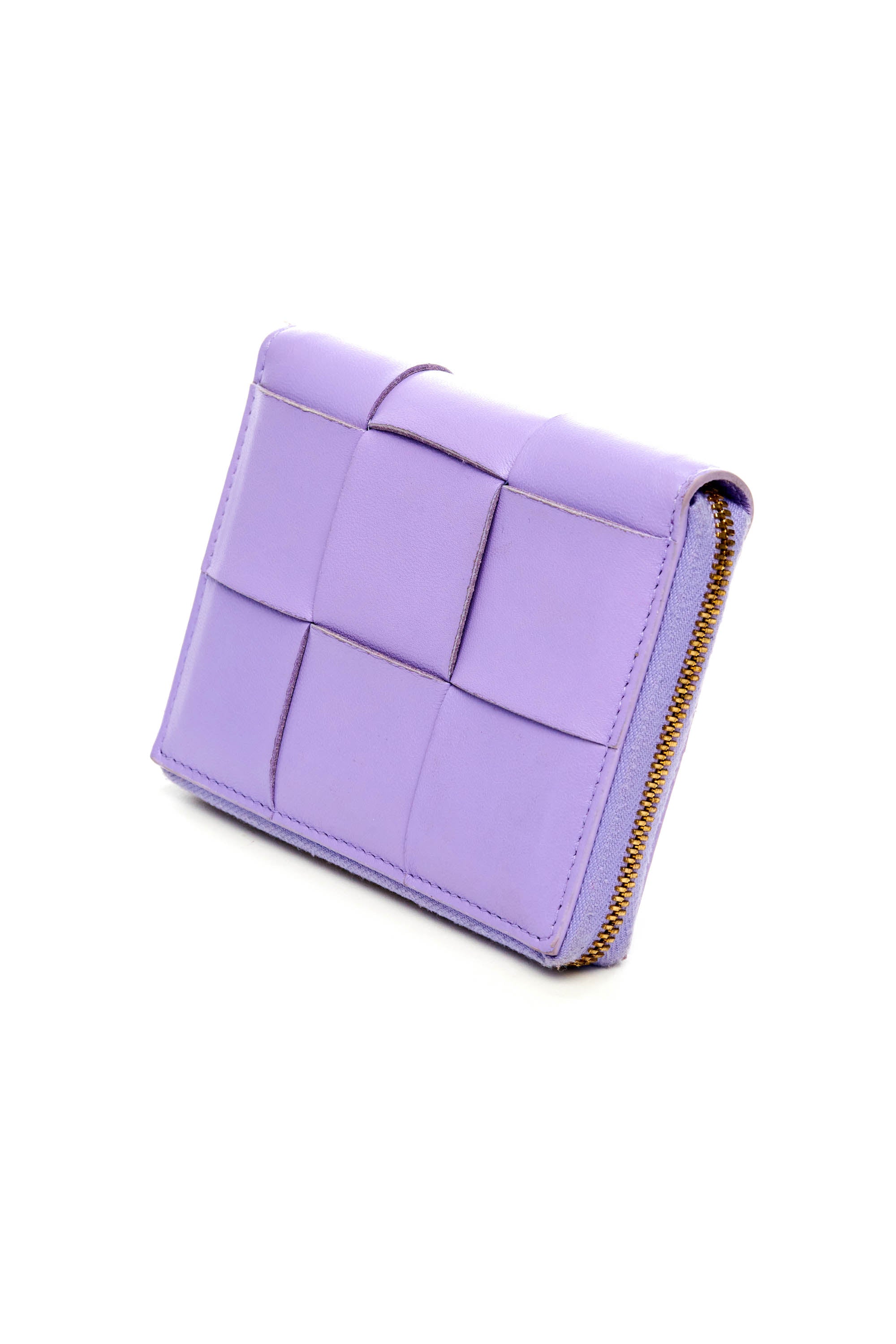 Bottega Veneta Lavender Zip Wallet