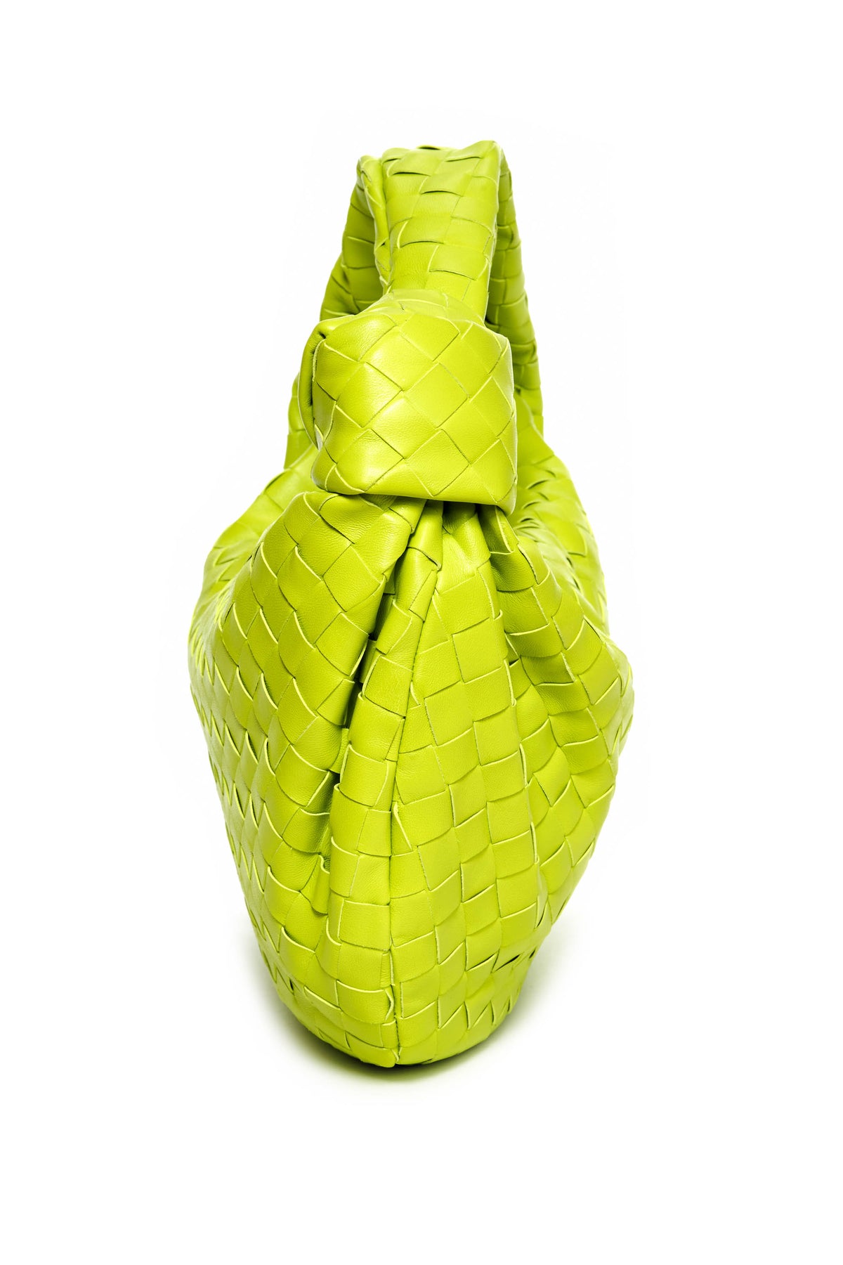 Bottega Veneta Acid Kiwi Intrecciato Teen Jodie Purse