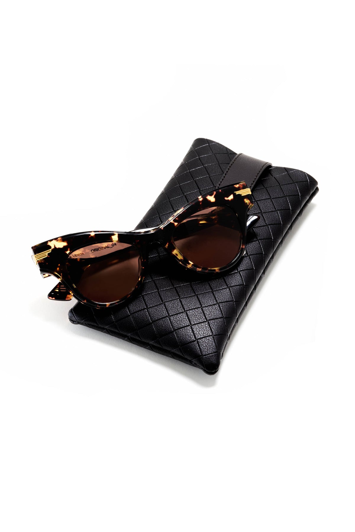 Bottega Veneta Tortoise Cat Eye Sunglasses