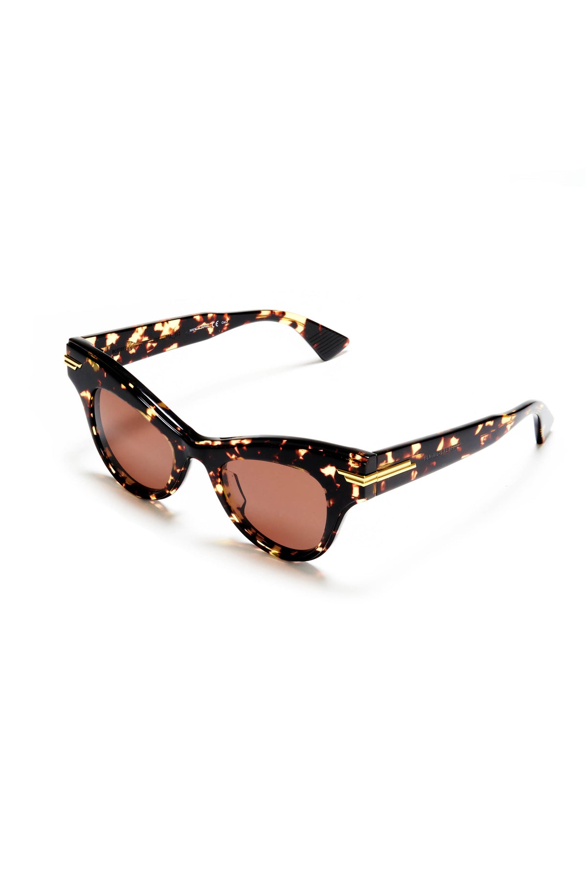 Bottega Veneta Tortoise Cat Eye Sunglasses