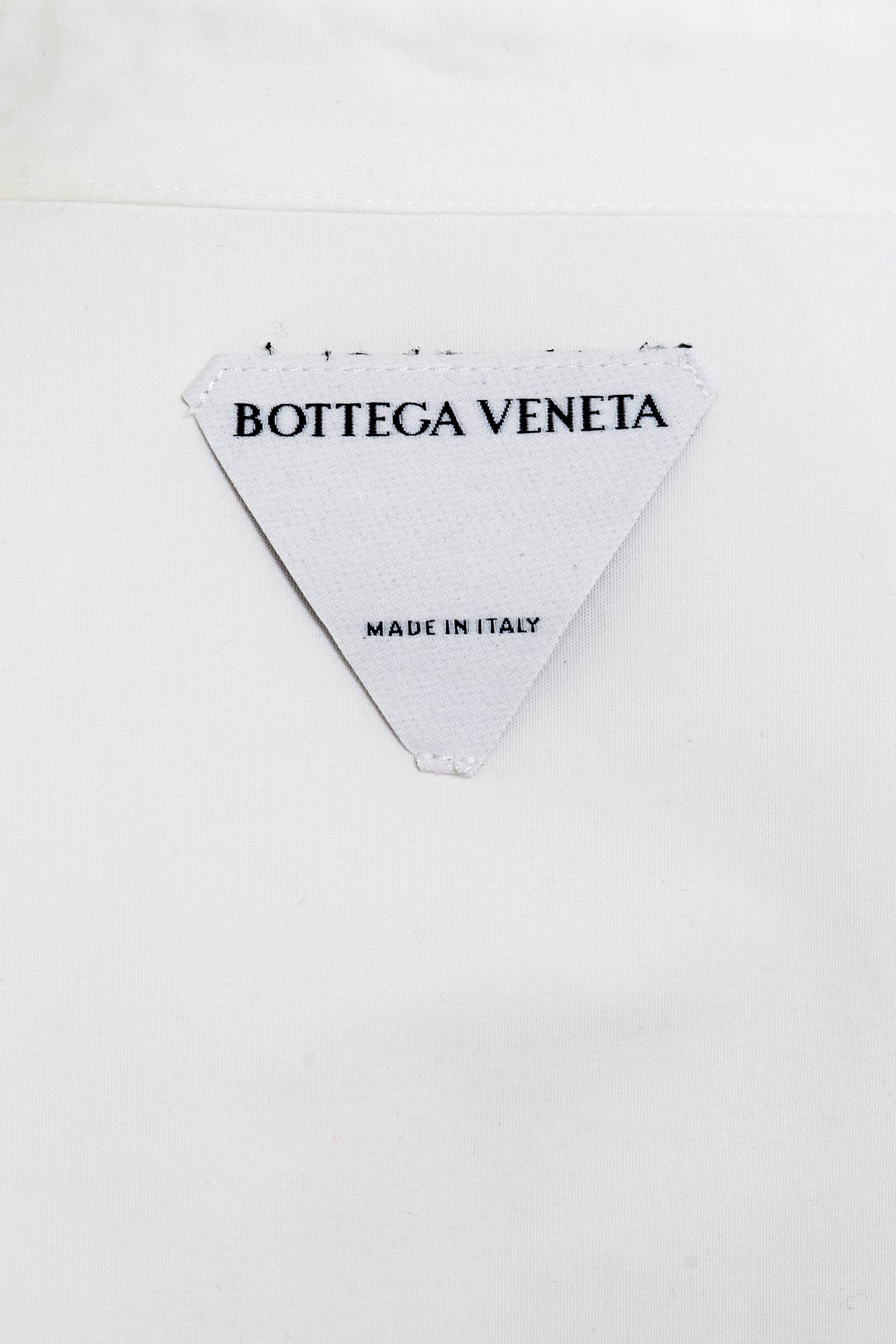 Bottega Veneta White Cotton Shirt Dress Size 42/6