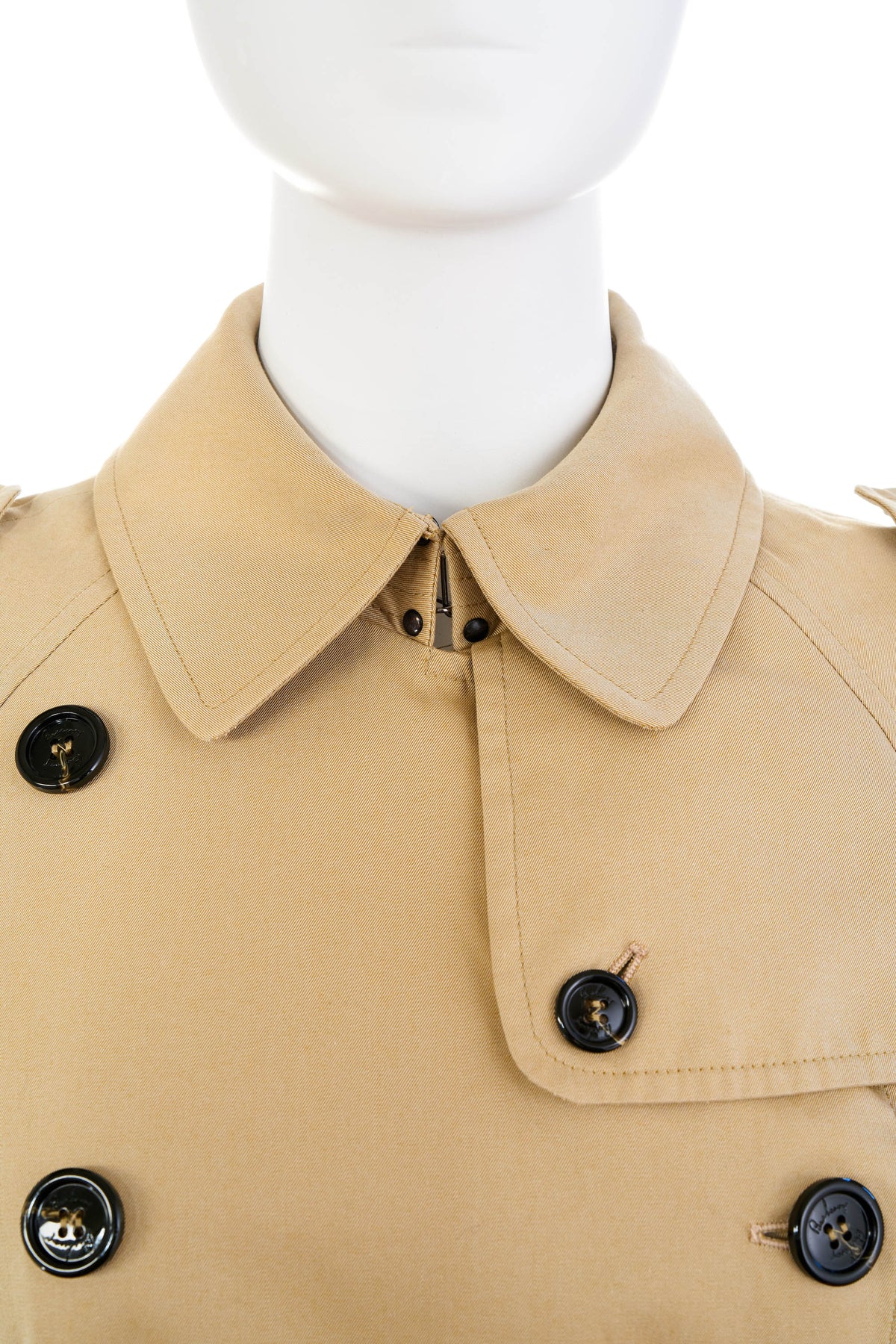 Burberry London Classic Belted Trench Coat Size 6