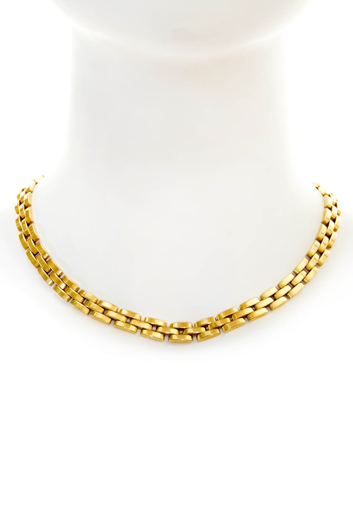 Cartier Maillon Panthere Necklace 18k Yellow Gold