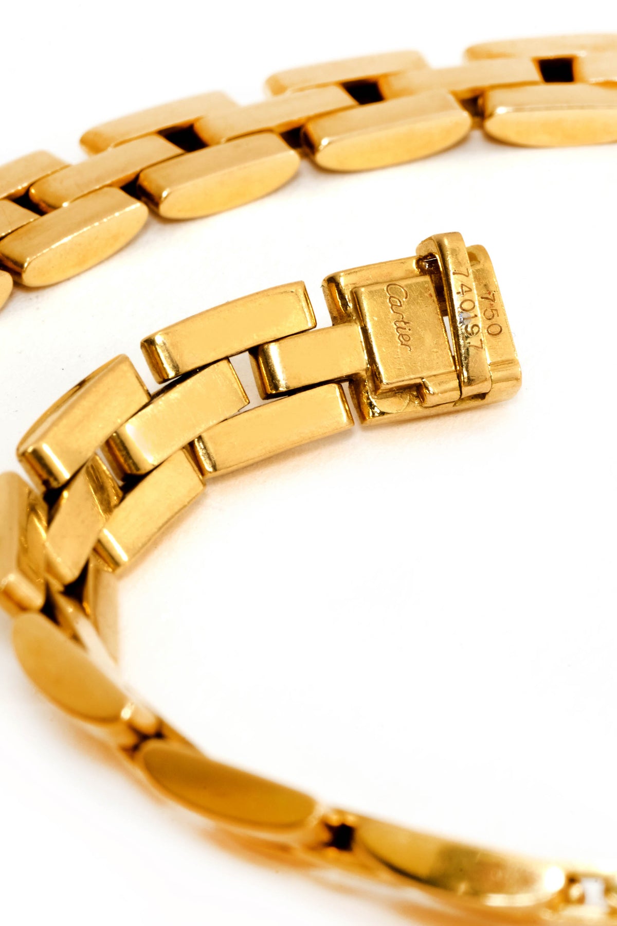 Cartier Maillon Panthere Necklace 18k Yellow Gold