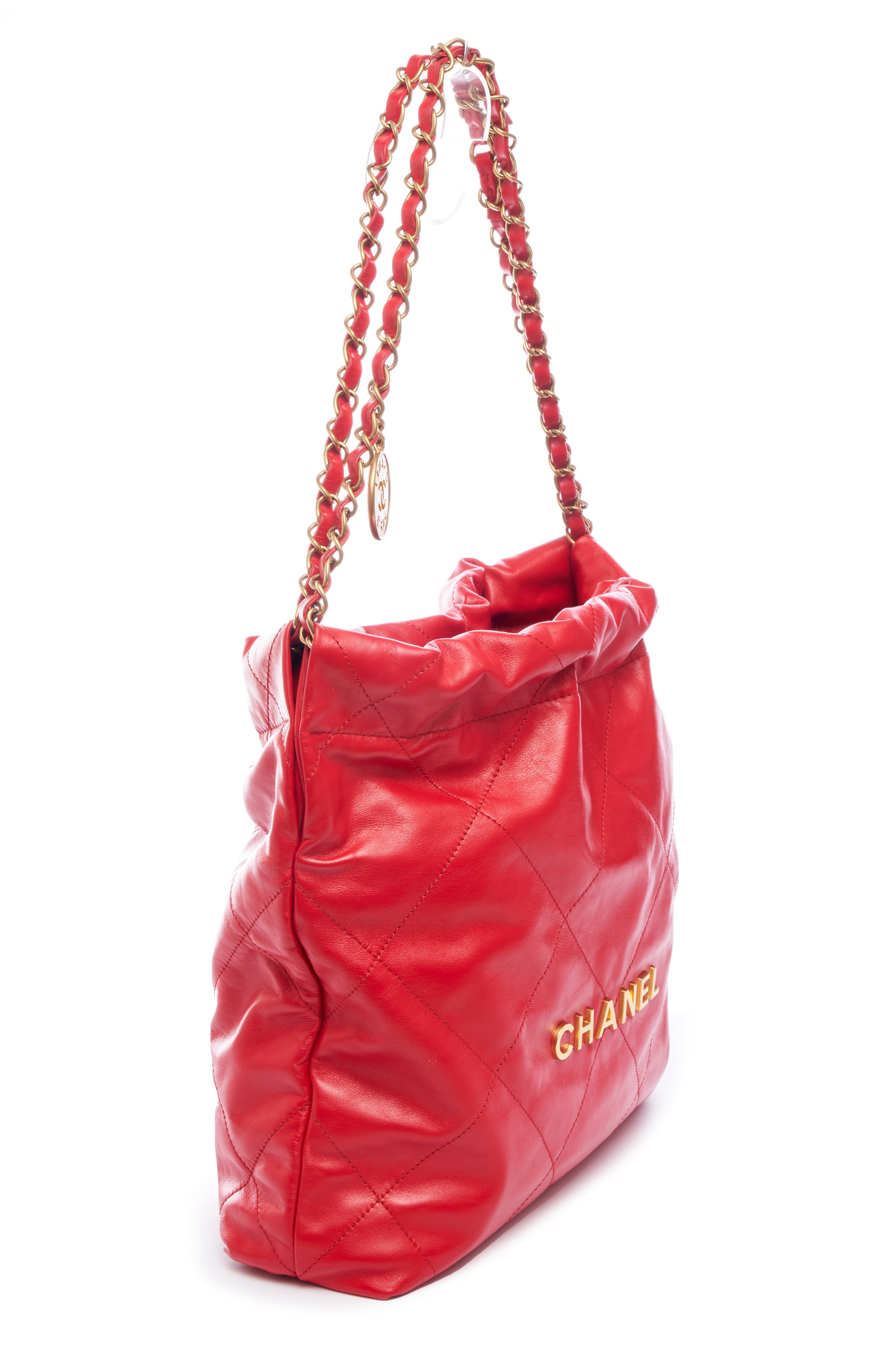 Chanel Candy Red 22 Bag