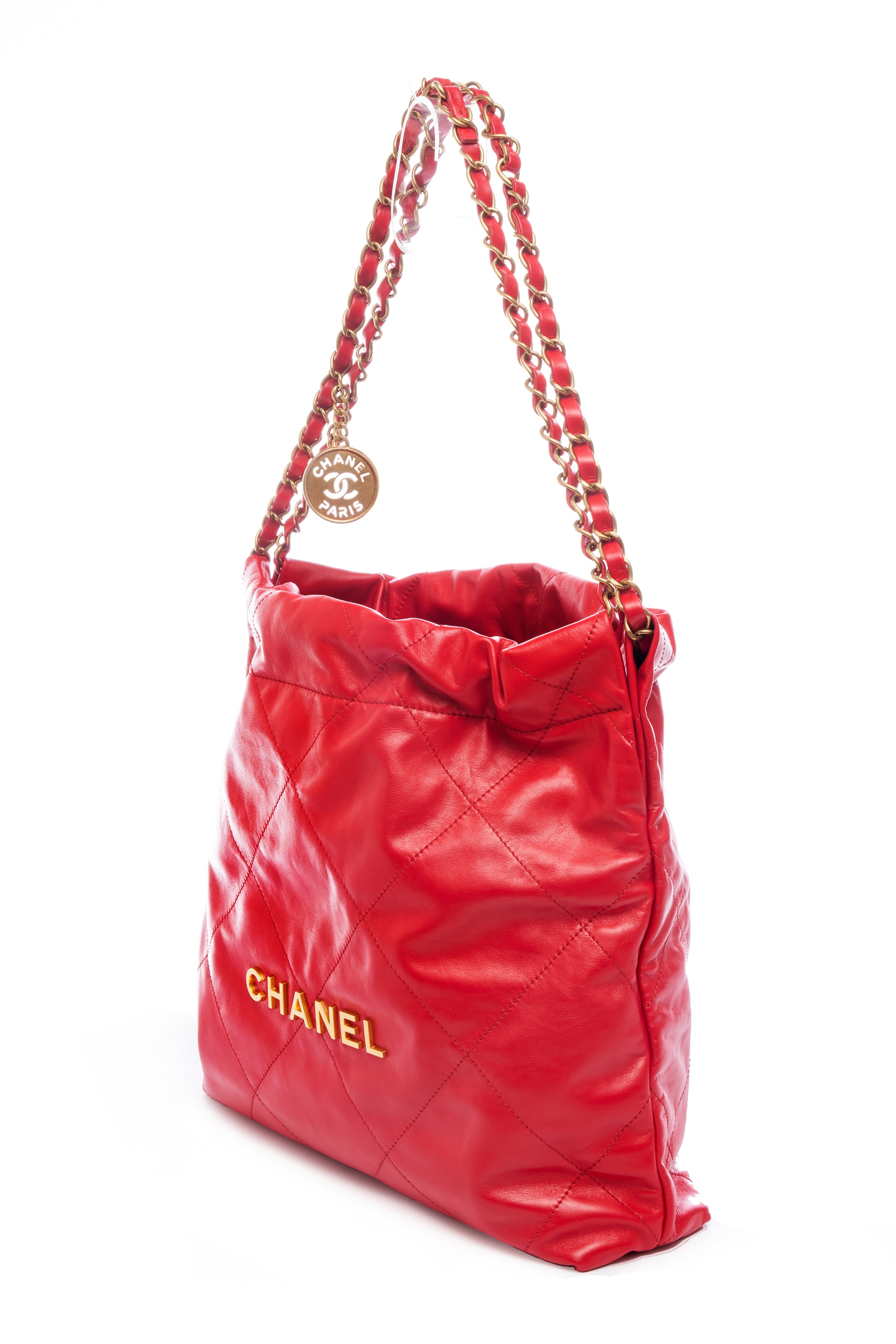 Chanel Candy Red 22 Bag