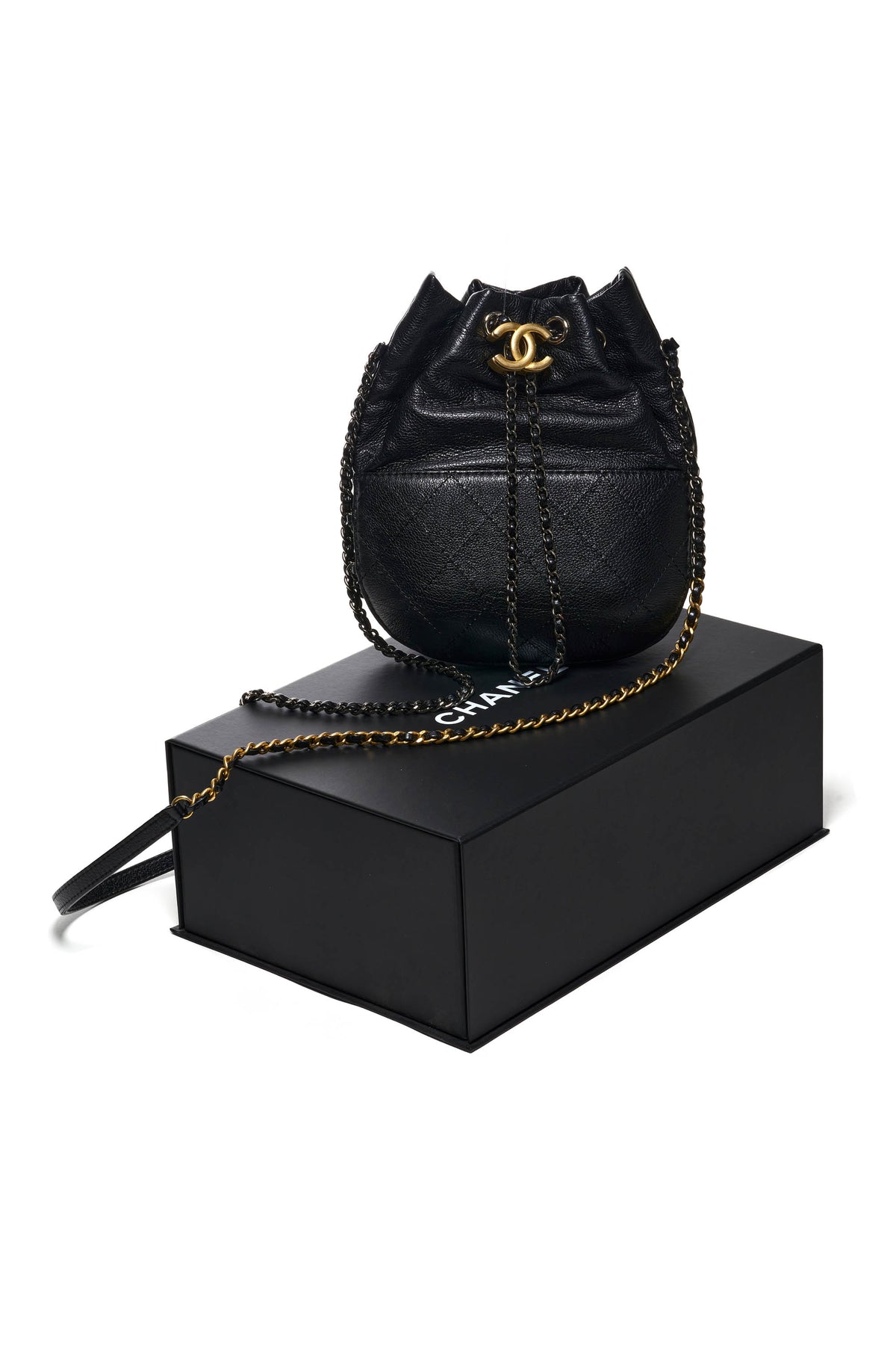 Chanel Black Mini Gabrielle Crossbody Purse