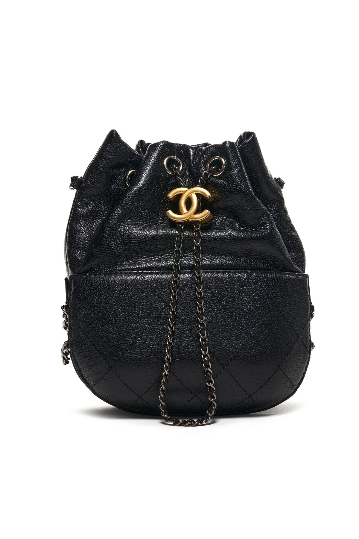 Chanel Black Mini Gabrielle Crossbody Purse