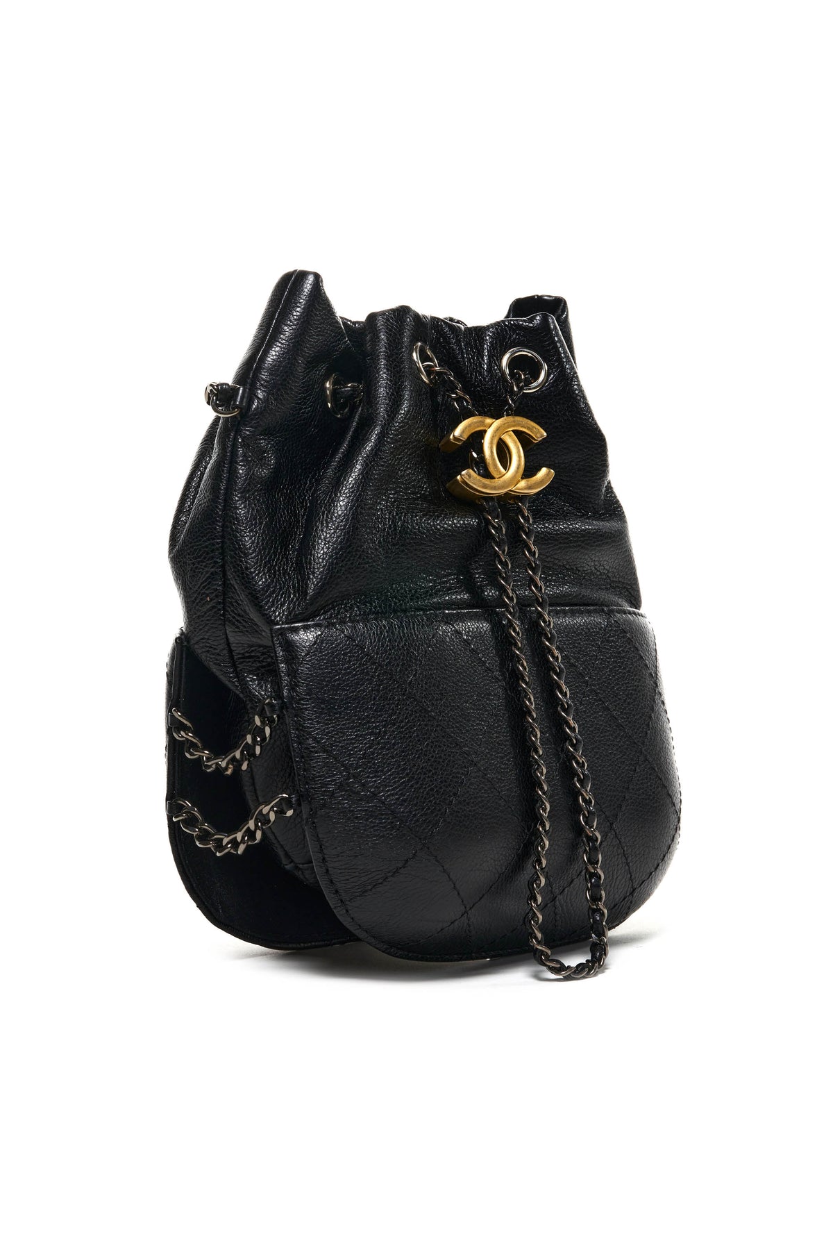 Chanel Black Mini Gabrielle Crossbody Purse