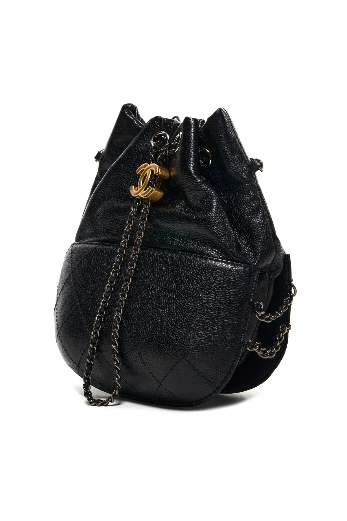 Chanel Black Mini Gabrielle Crossbody Purse