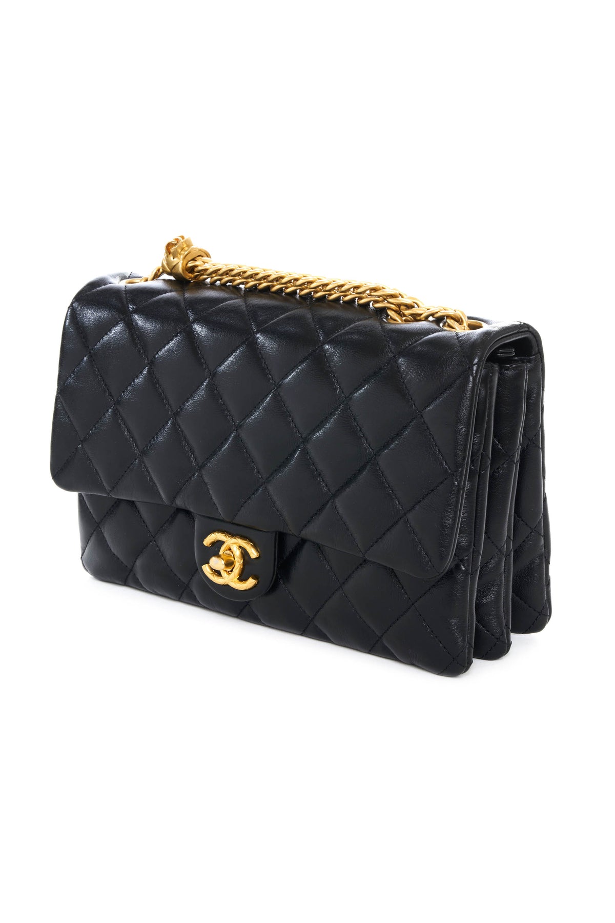 Chanel Black Small Flap Purse 2023