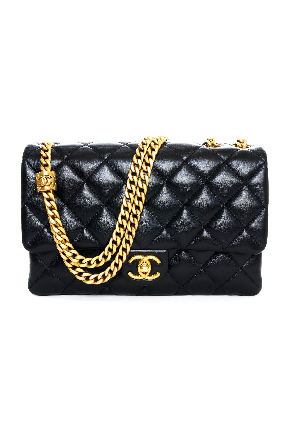 Chanel Black Small Flap Purse 2023