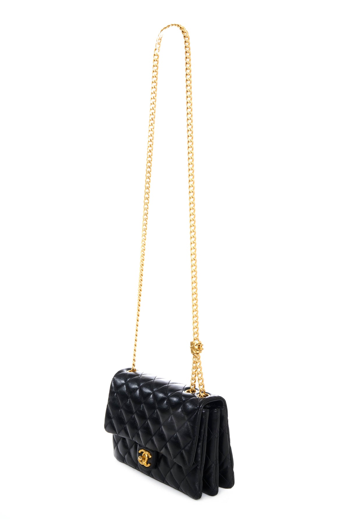 Chanel Black Small Flap Purse 2023