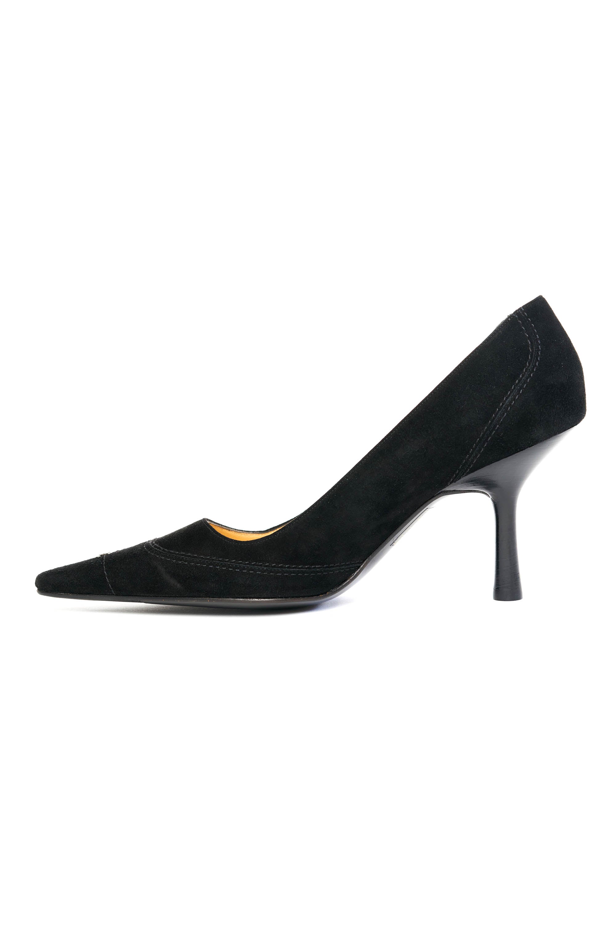 Chanel Black Pointed Toe Pump Size 39