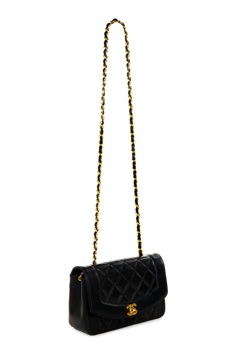 Chanel Vintage Small Diana Purse 1996-97