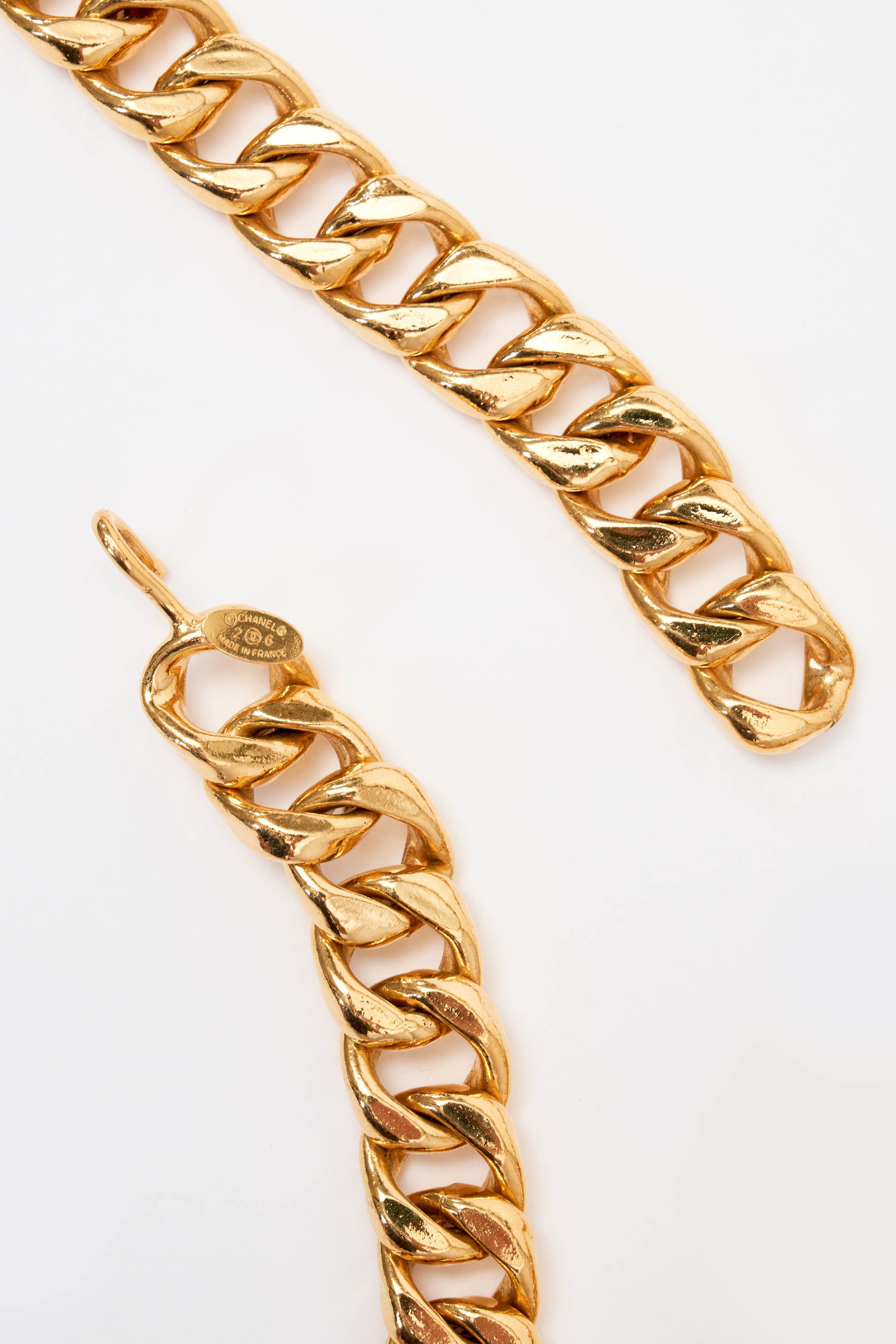 Chanel 24k Gold Chain Belt With Massive 
