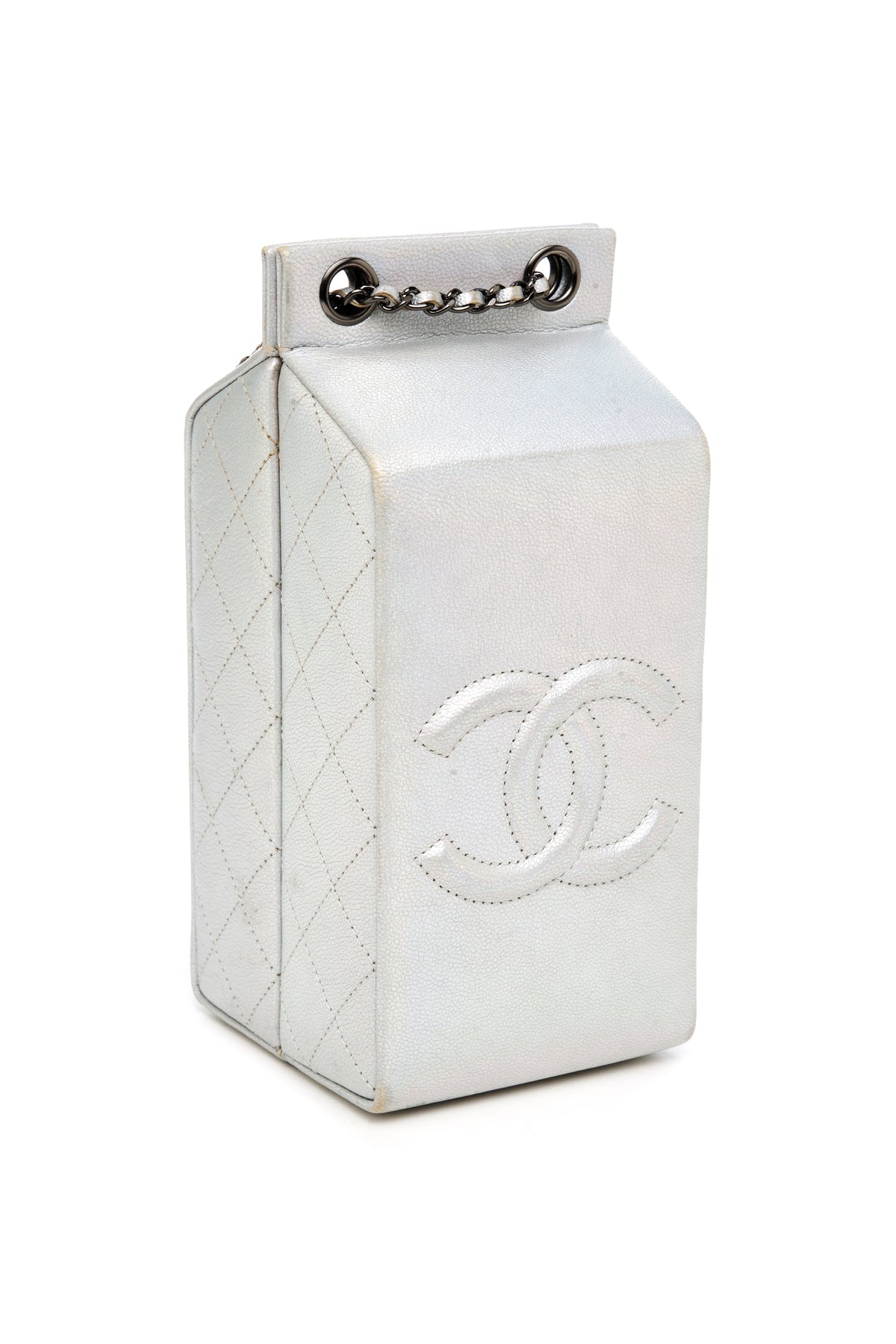 Chanel Rare Limited Edition Lait de Coco Milk Carton Bag 2014