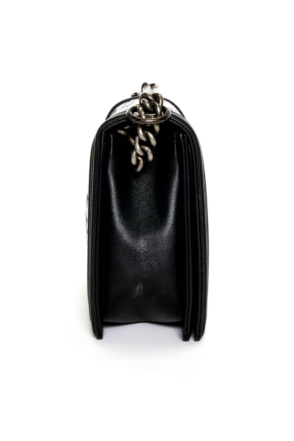 Chanel Cordoba Navy Boy Bag Paris Dallas 2014