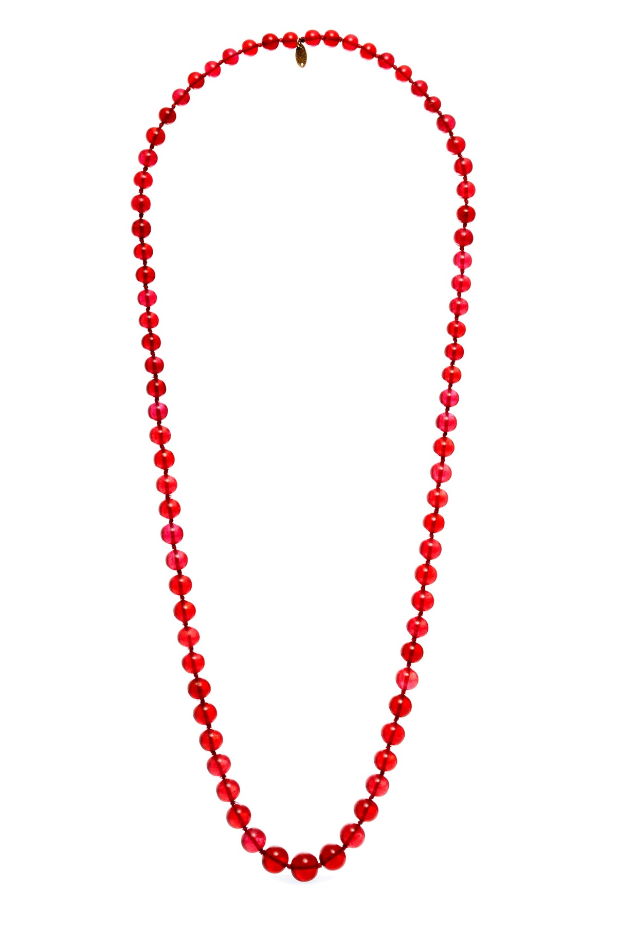 Chanel Vintage &quot;Watermelon&quot; Gripoix Bead Necklace