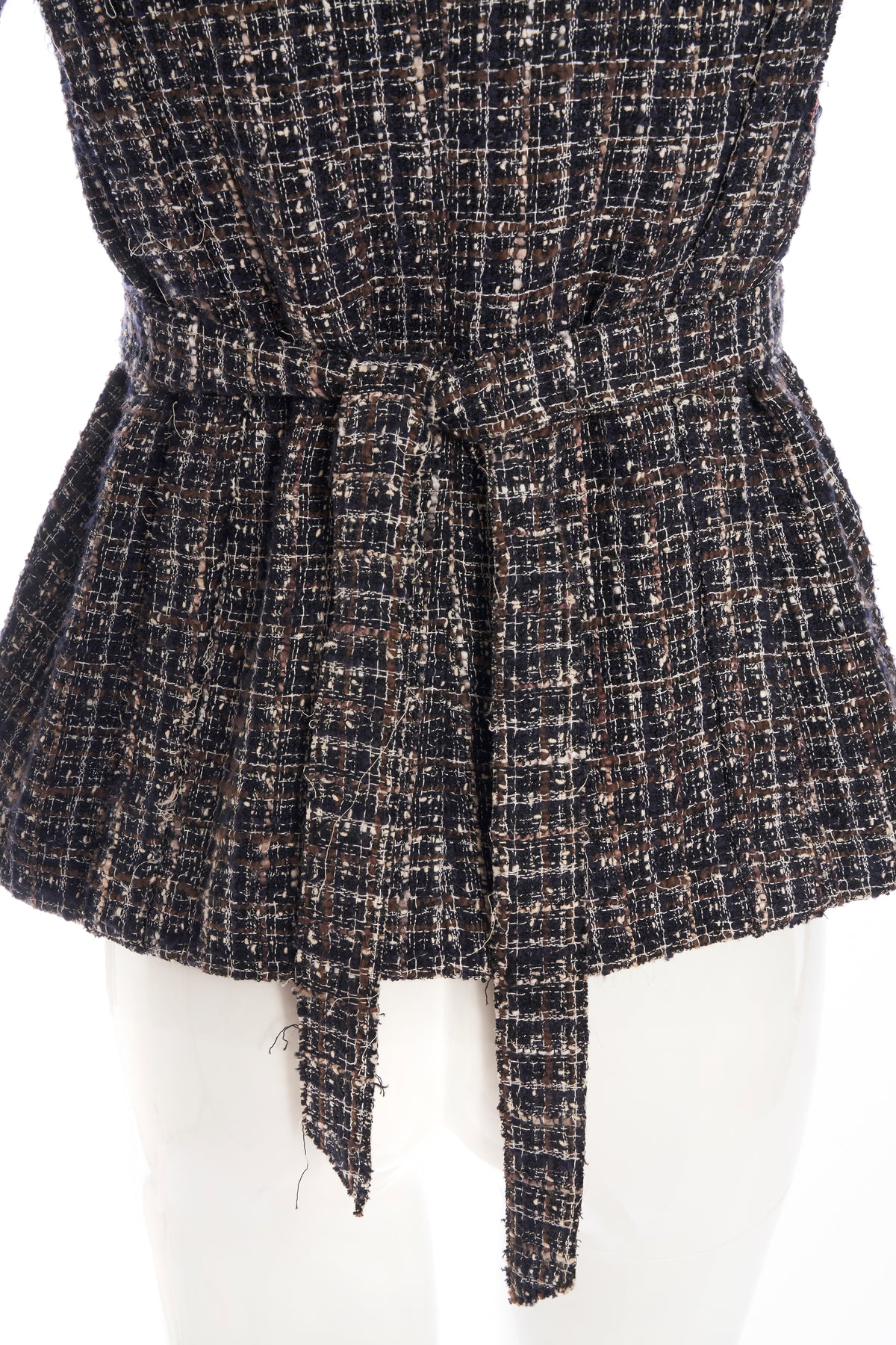 Chanel Grey Tweed Jacket 2006 Size 36