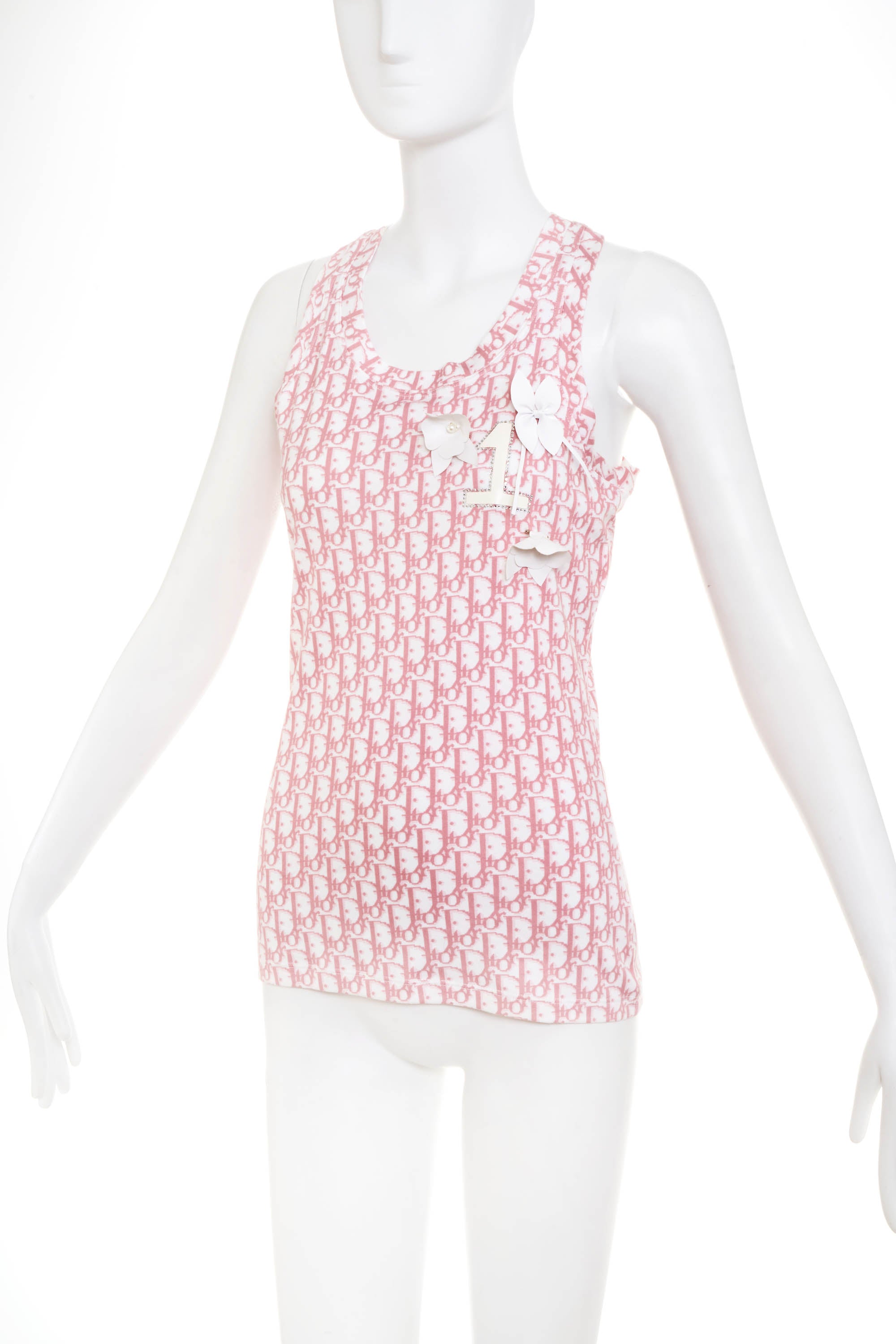 Christian Dior Galliano "Diorissimo" Tank Top Size 8