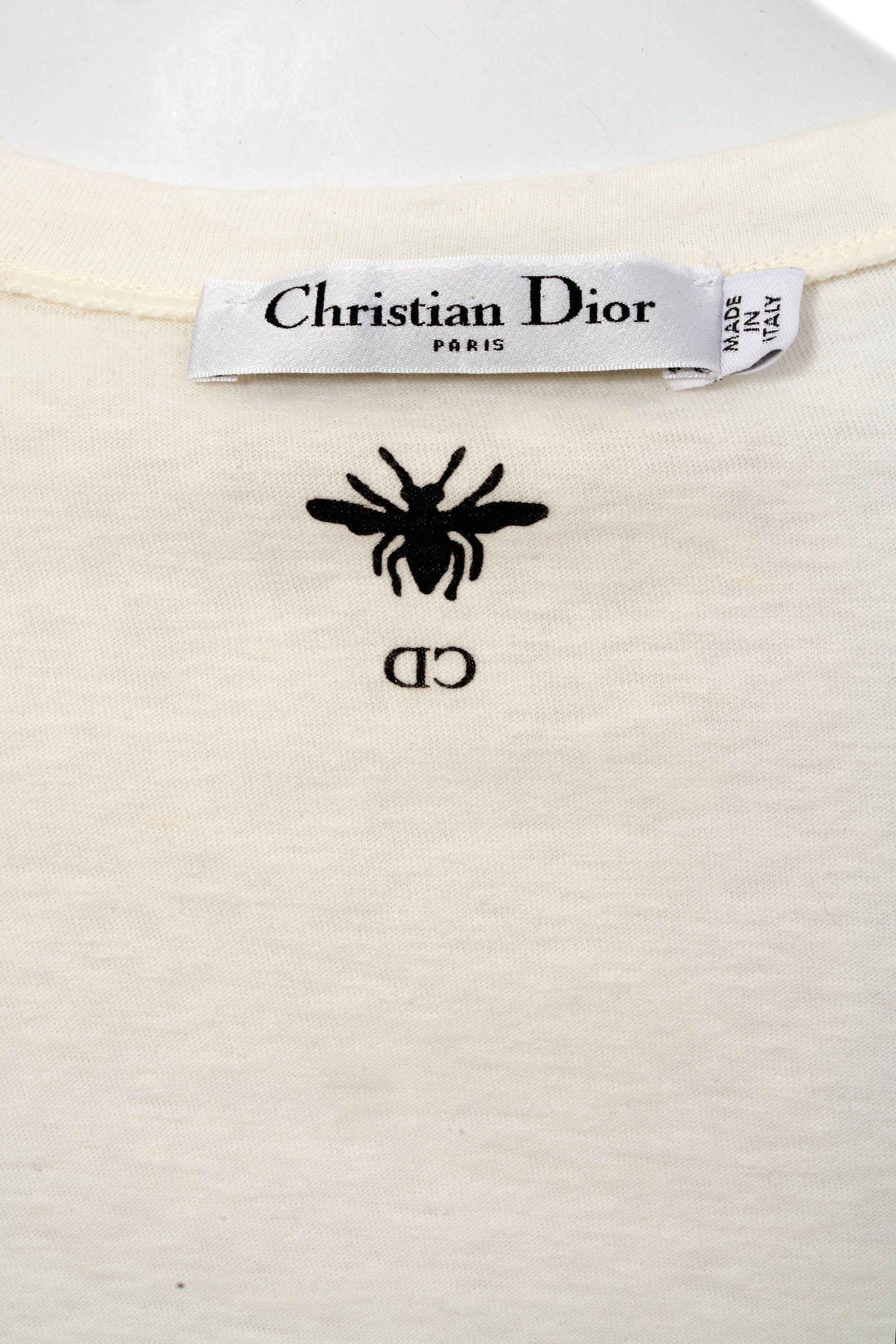 Christian Dior "L'amour Surrealisme" White Shirt Size M